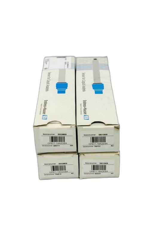 Endress & Hauser Orbisint CPS11-1AA2GSA pH Probes Set of 4 for Accurate pH Measurement