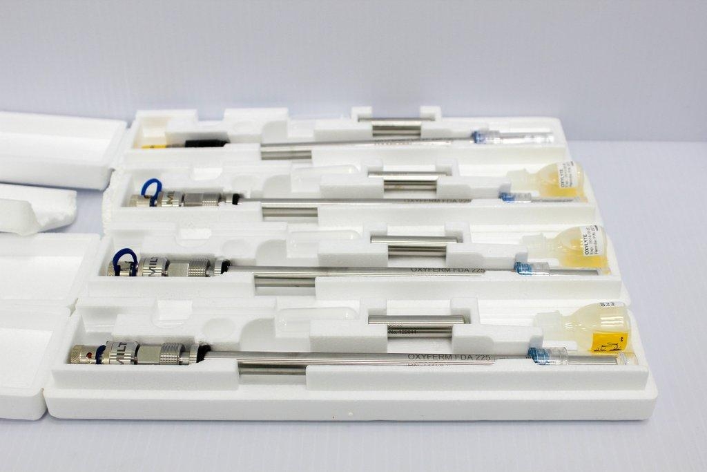 Hamilton Oxyferm FDA VP 225 Dissolved Oxygen Sensor Set 4 Near New Condition