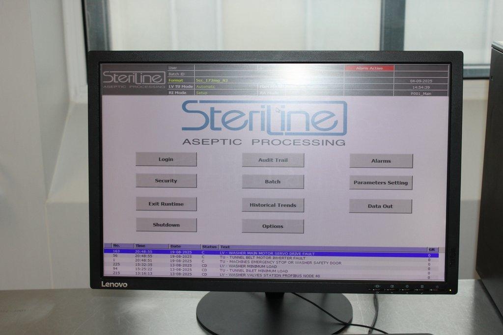 Sterline RA-V4 Industrial Filling Machine with Automated Sealing, Includes Computer
