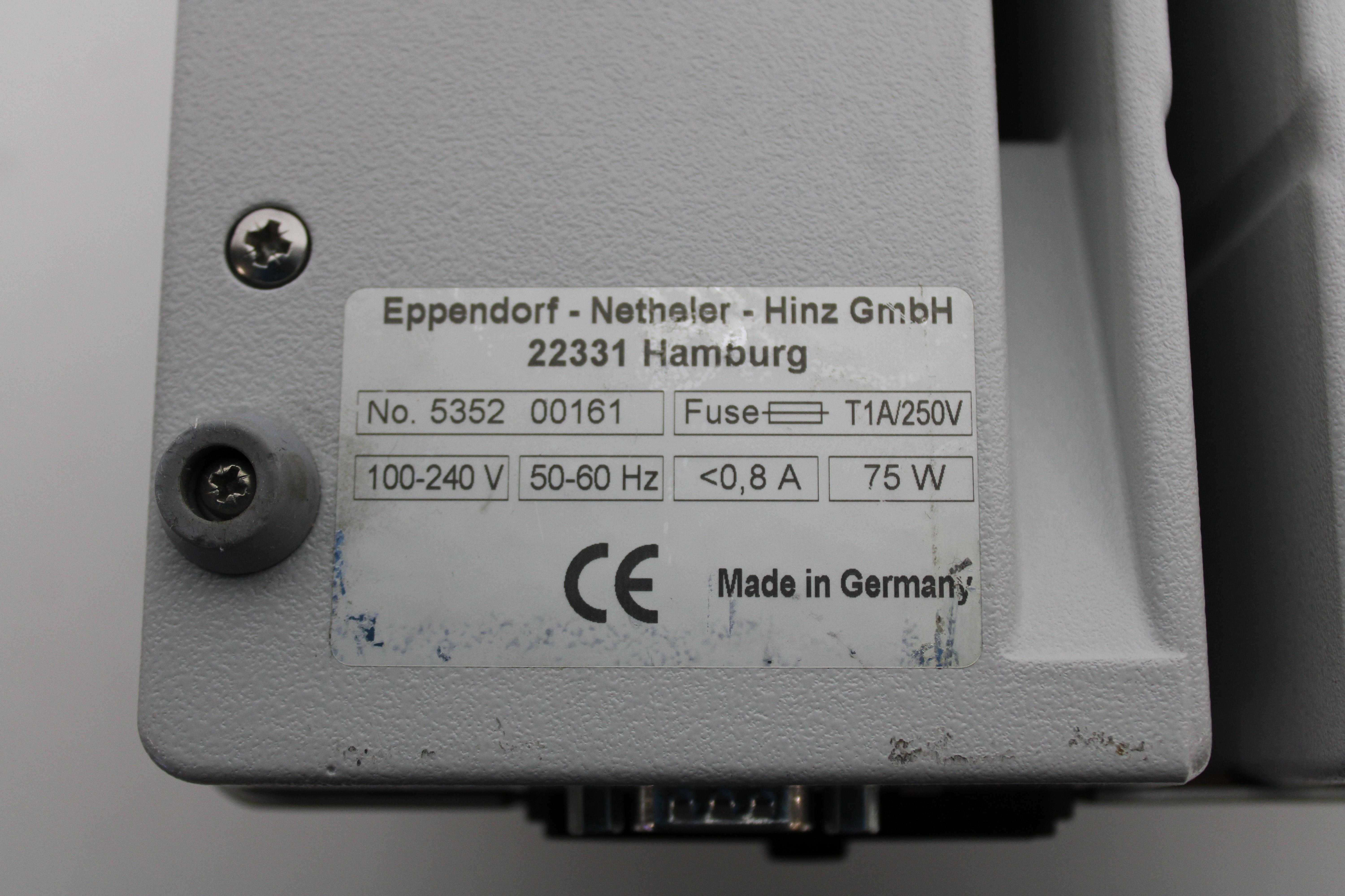 Eppendorf ThermoStat Plus 5352 Lab Benchtop Thermostat -5C to 99C, Used