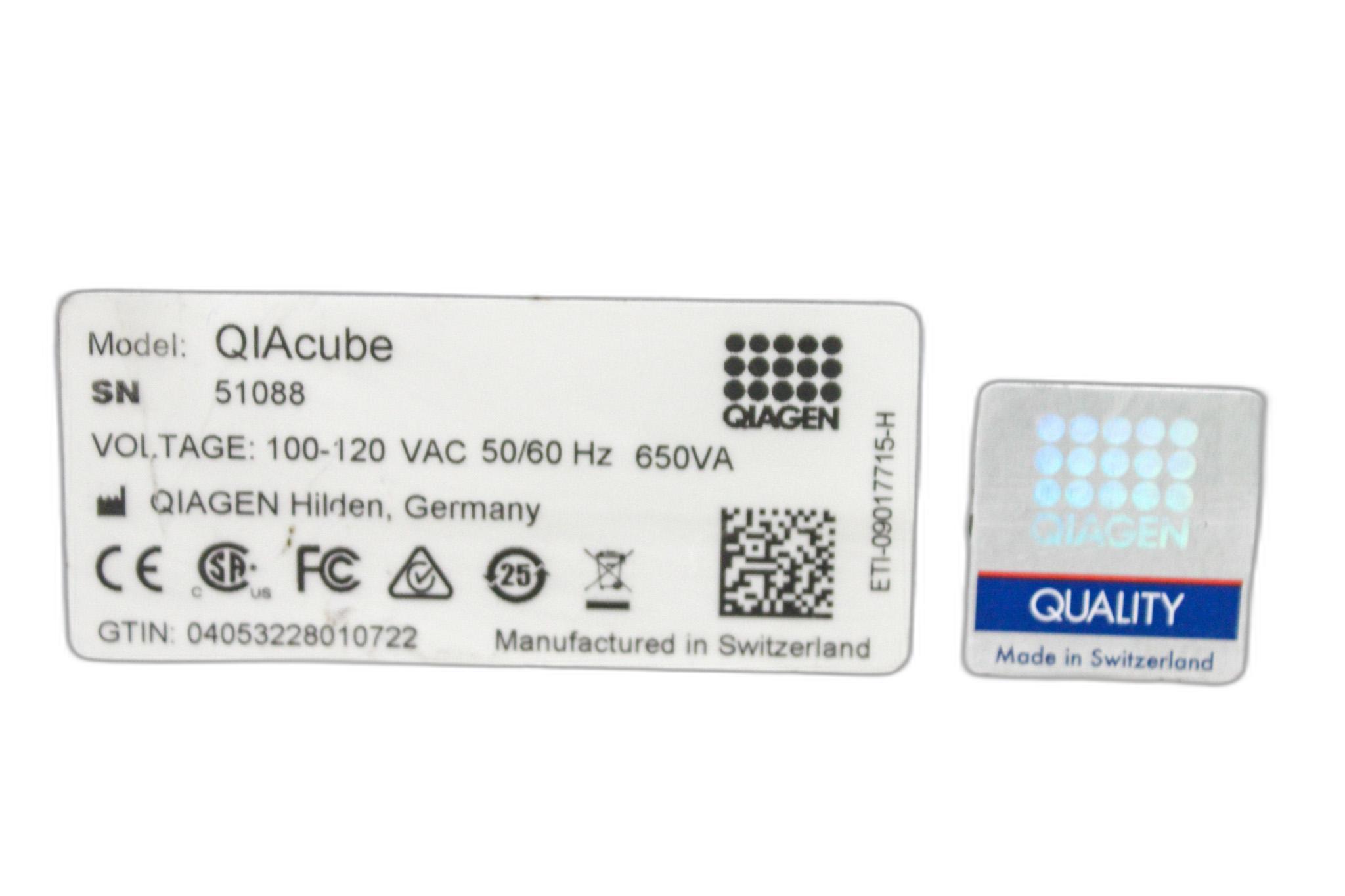Qiagen QIAcube Laboratory Processing Instrument 100-120V 60Hz