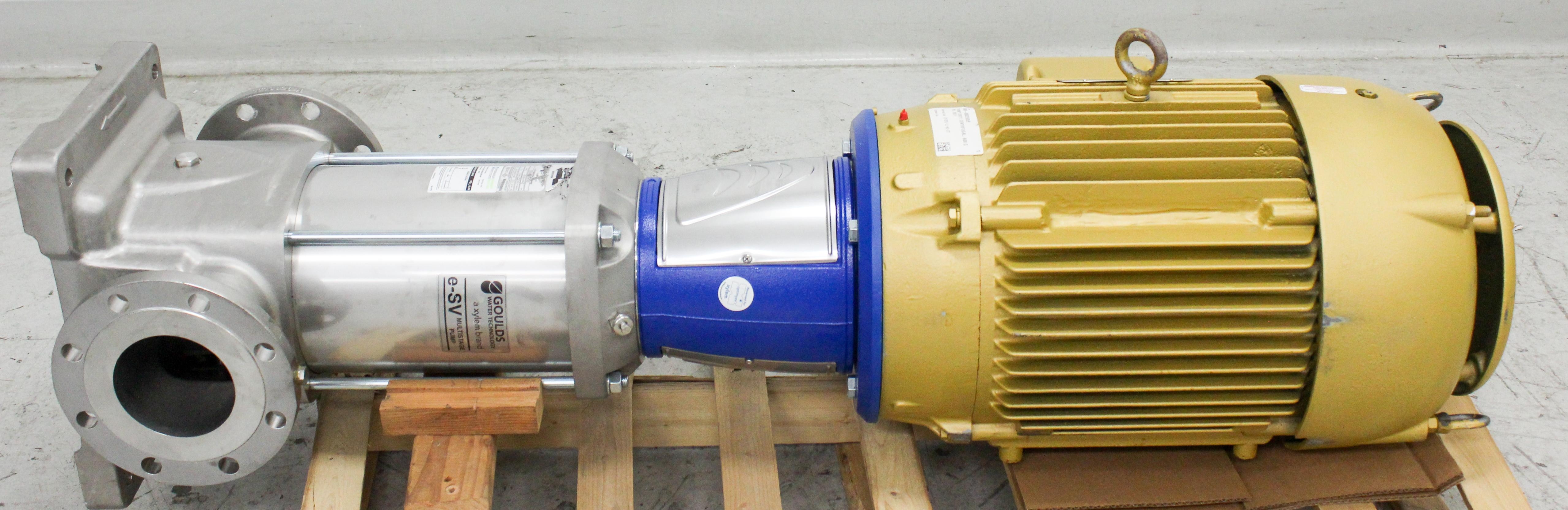 Goulds e-SV Pump ESV 5X5X5-2P-BP Multistage Electric 3600 RPM 250F Max