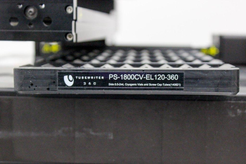 CAL TubeWriter 360 Label Printer Versatile Multi-tube Automated System 120V