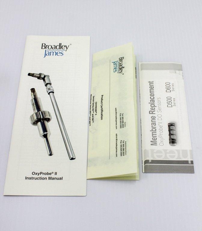 Broadley James Oxyprobe II D545-B120-PT-D9 Dissolved Oxygen Sensor, Excellent