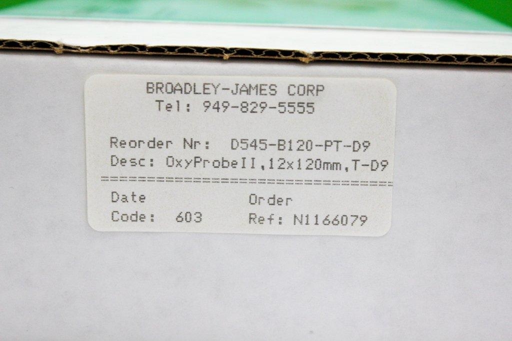 Broadley James Oxyprobe II D545-B120-PT-D9 Dissolved Oxygen Sensor, Excellent