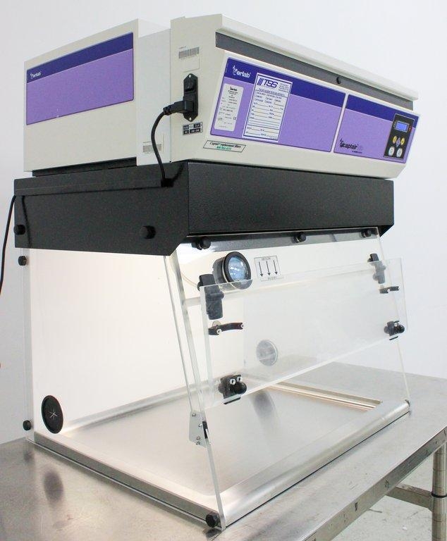 Erlab Captair Bio 321 Laminar Flow PCR Workstation HEPA UV LED 120V/220V