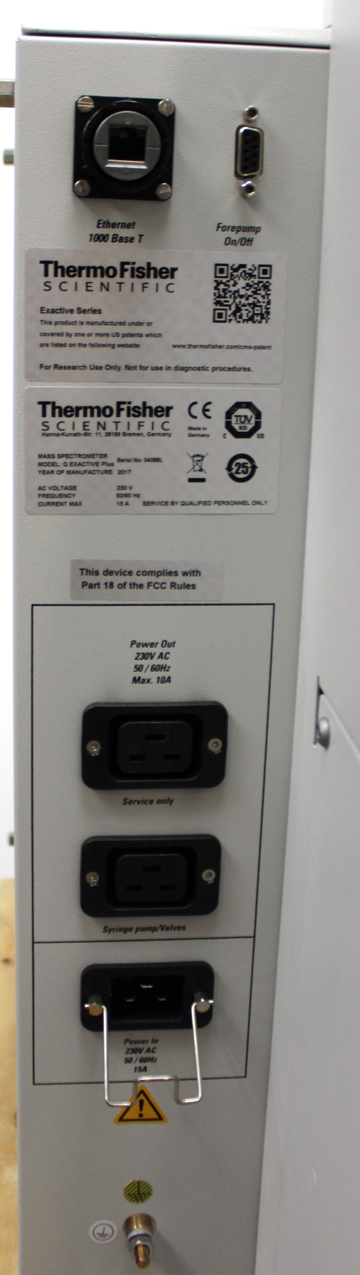 Thermo Q Exactive Plus LC-MS/MS Spectrometer High Resolution 2017 Germany