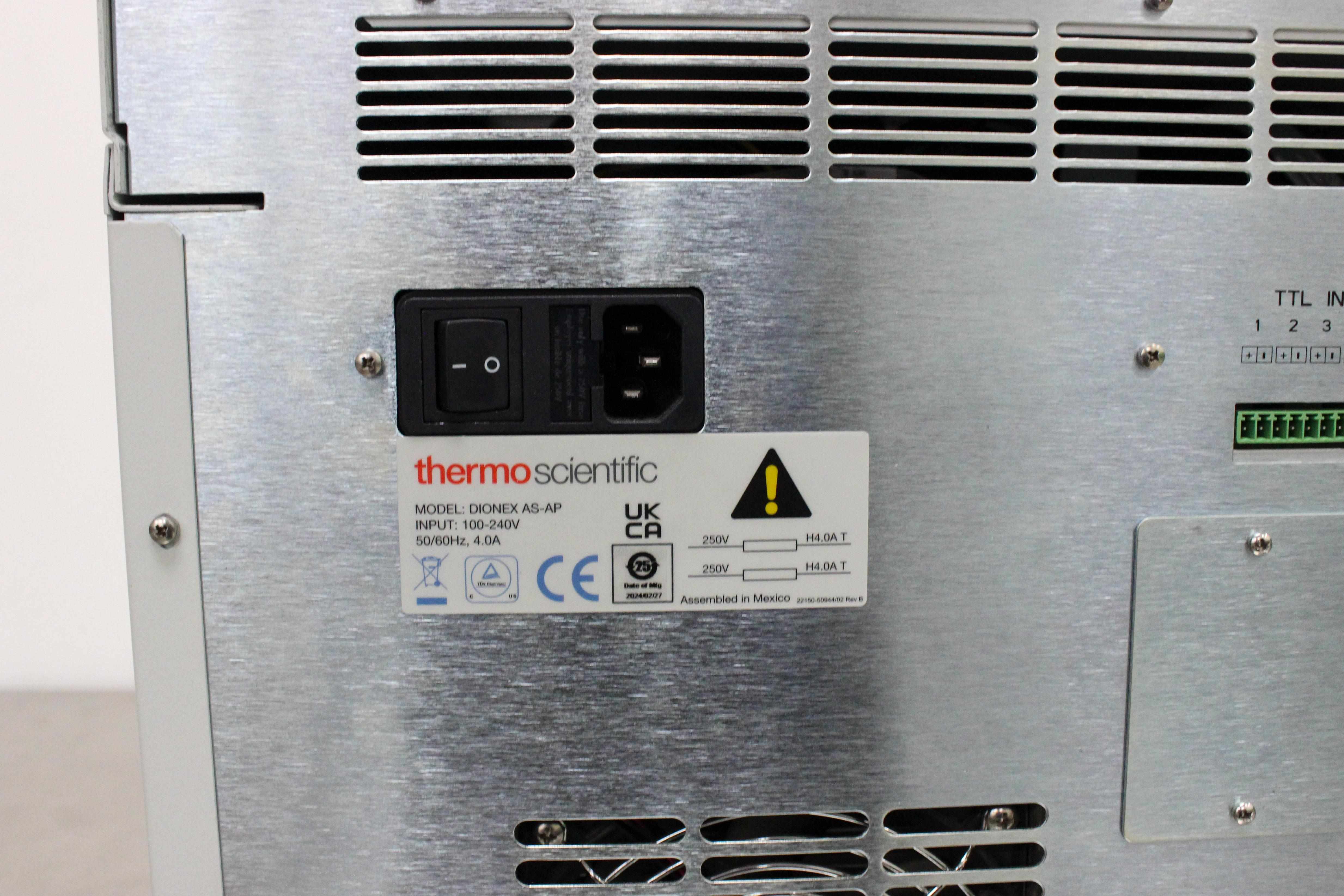 Thermo Scientific Dionex AS-AP 074925 Autosampler 074925 for Ion Chromatography