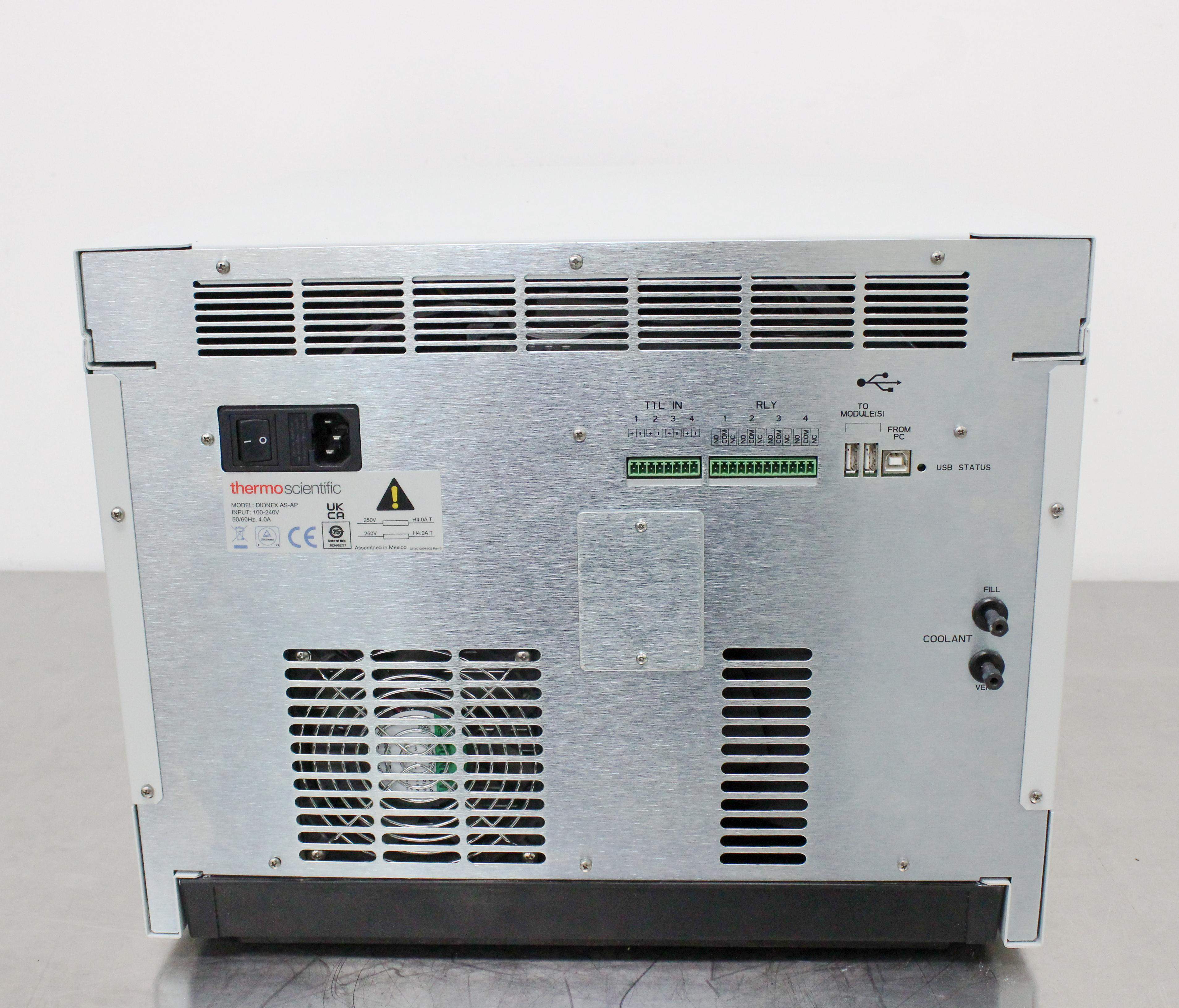 Thermo Scientific Dionex AS-AP 074925 Autosampler 074925 for Ion Chromatography