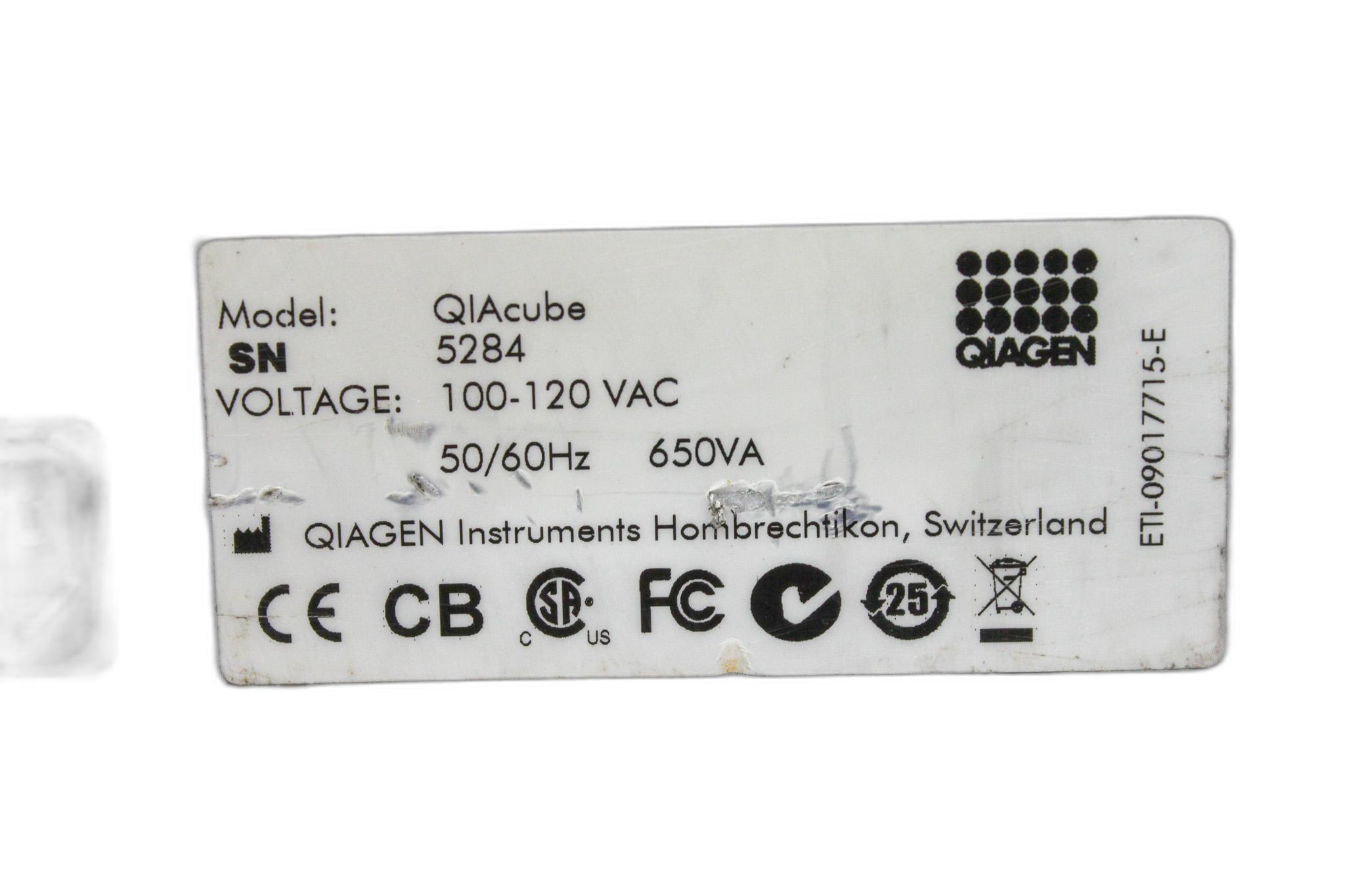 Qiagen QIAcube Laboratory Automation System with Error 80 Functions