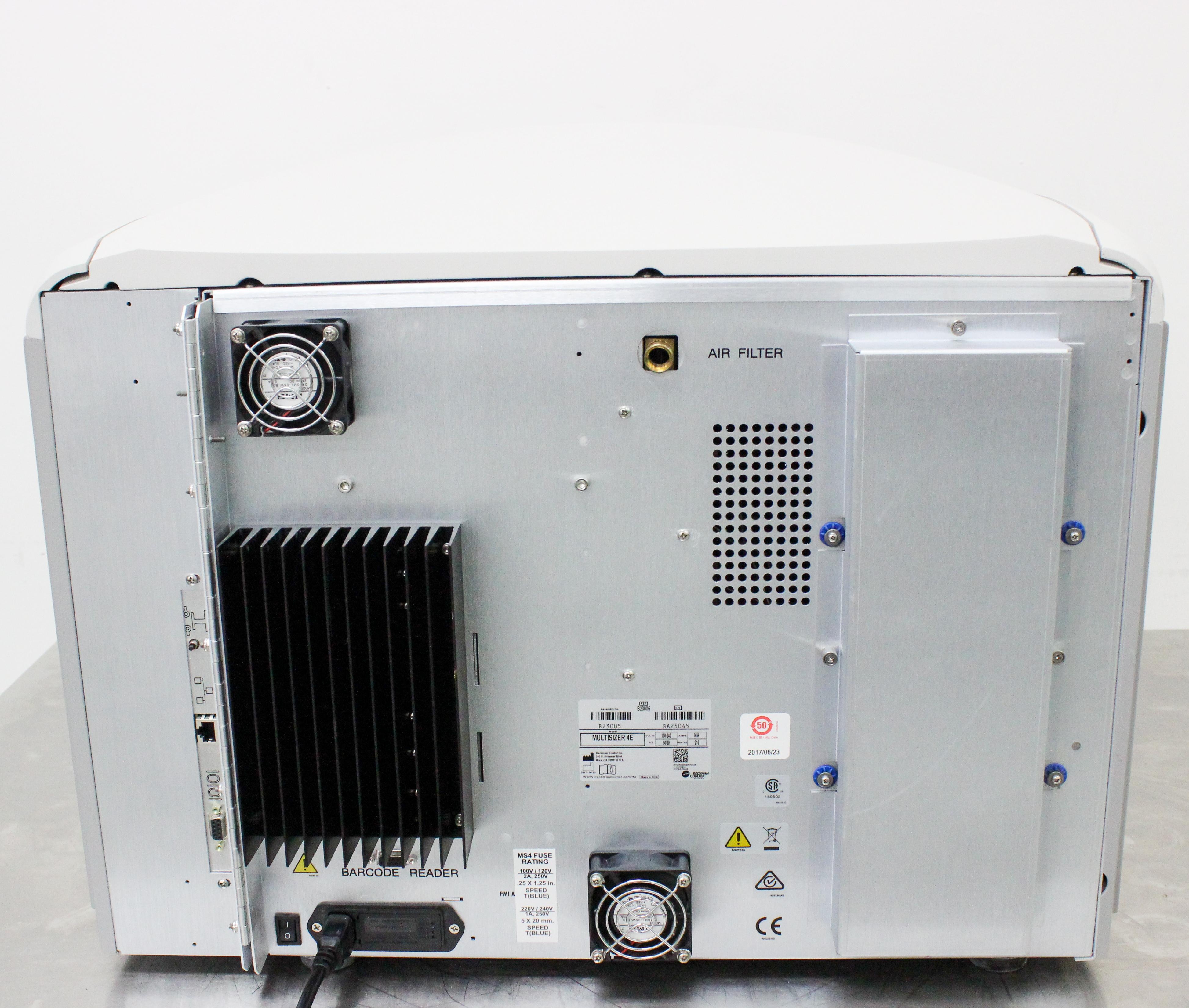 Beckman Coulter Multisizer 4e Particle Counter 0.2-1600 µm Aperture Range