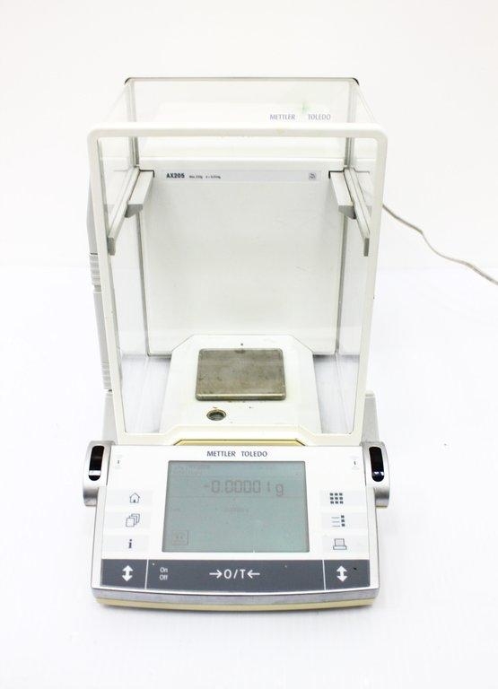 Mettler-Toledo AX205 Analytical Balance Max 220g Draft Shield Ease