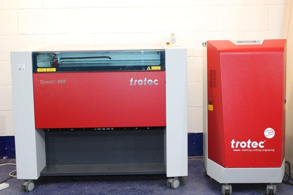 Trotec Speedy 360 Laser Module, Good Condition, Includes Software CD & Manual