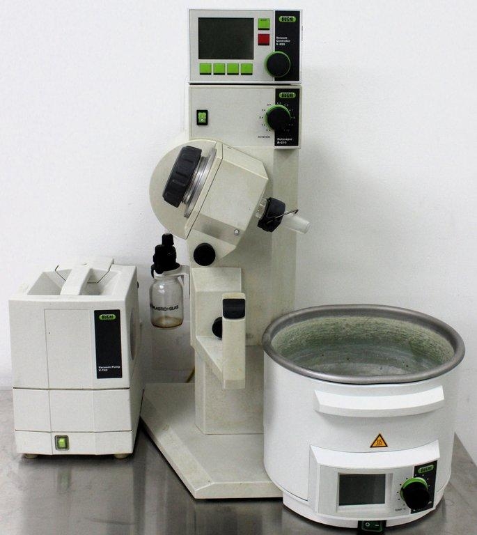 BUCHI Rotovapor R210 Evaporator Heating Bath System 20C to 220C 5000mL 