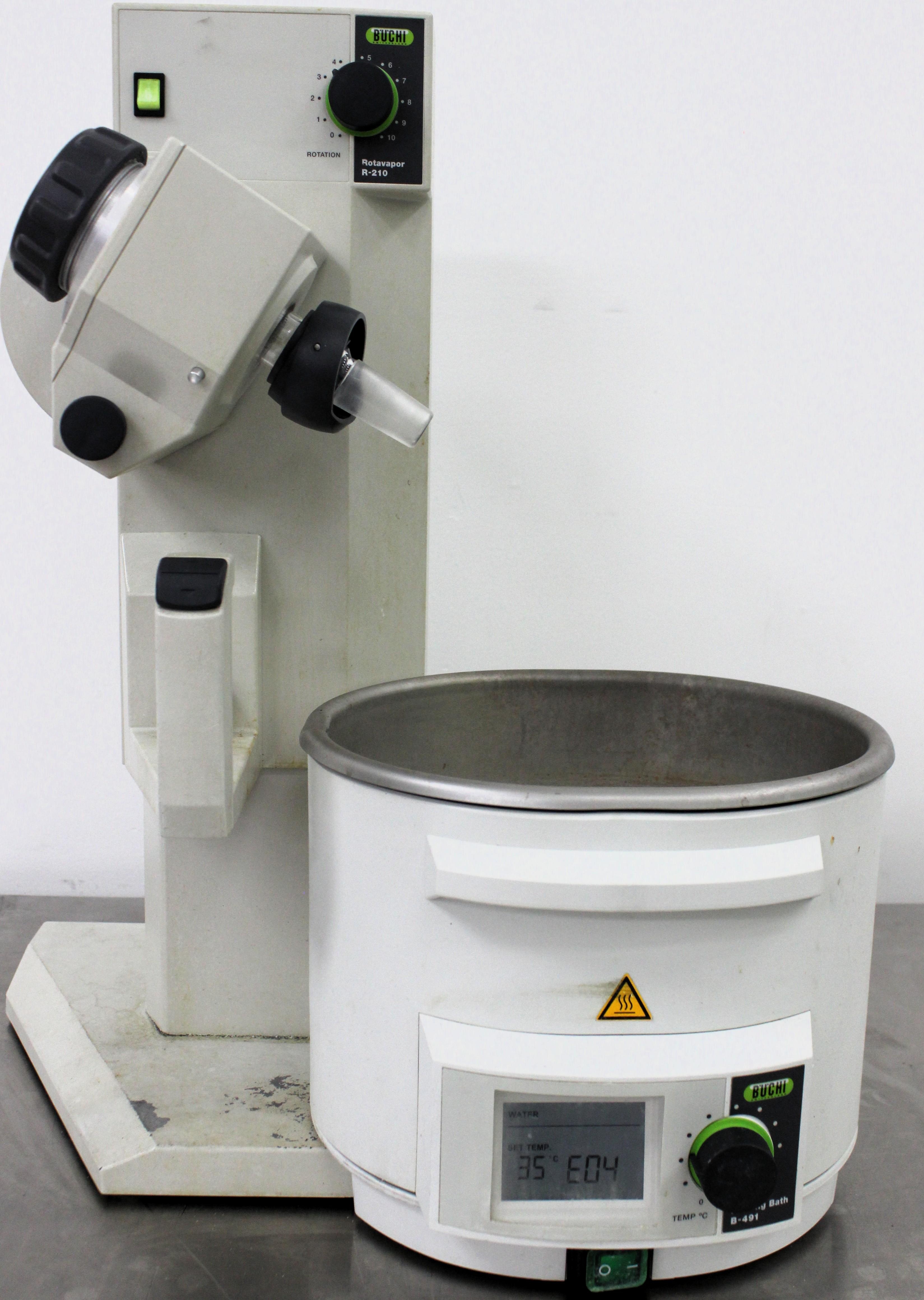 BUCHI Rotavapor R-210 with B-491 Rotary Evaporator 50-5000mL 100-240v Fair