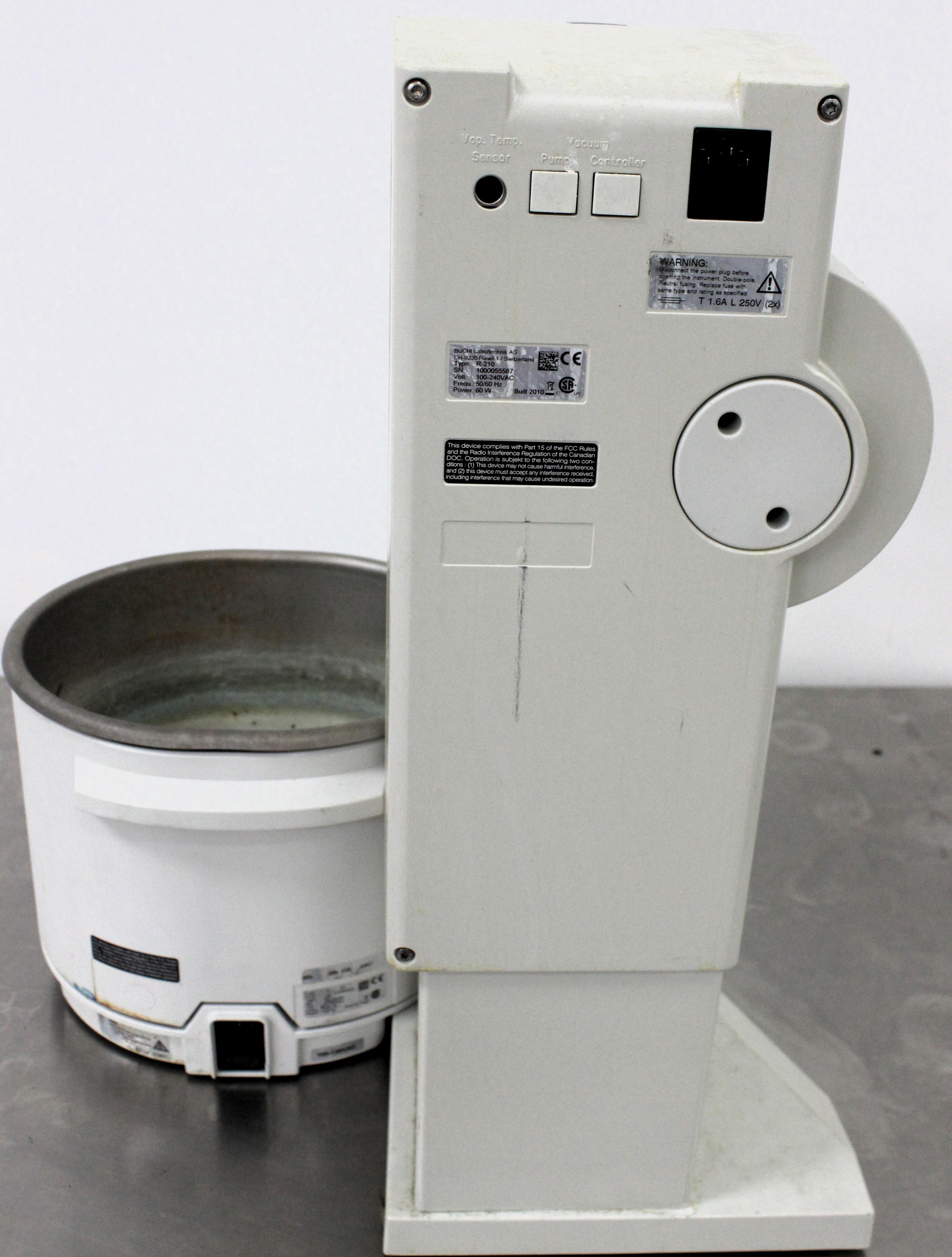 BUCHI Rotavapor R-210 with B-491 Rotary Evaporator 50-5000mL 100-240v Fair