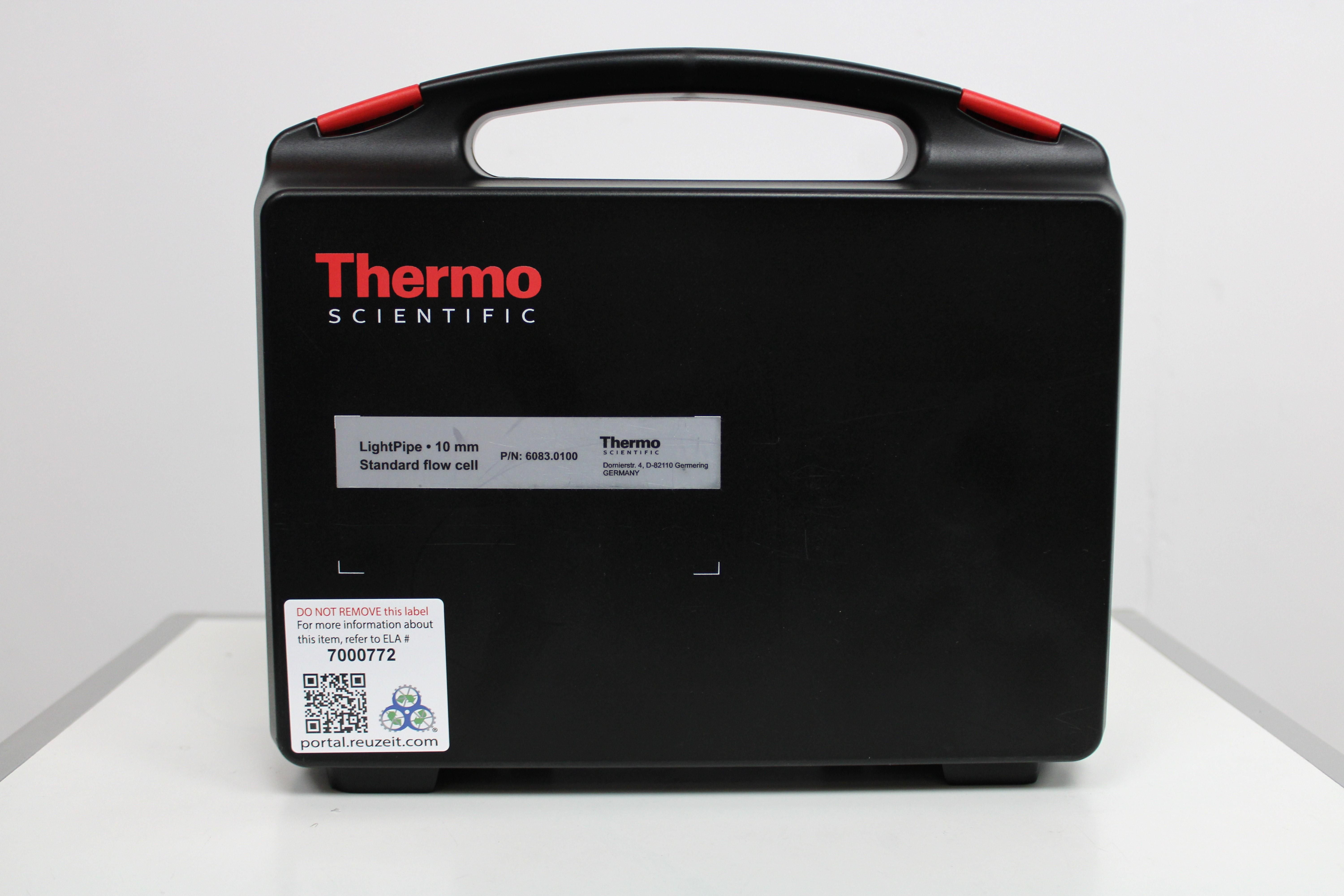 Thermo LightPipe 10mm Flow Cell Analytical Accessory Max 6 MPa 50C Use