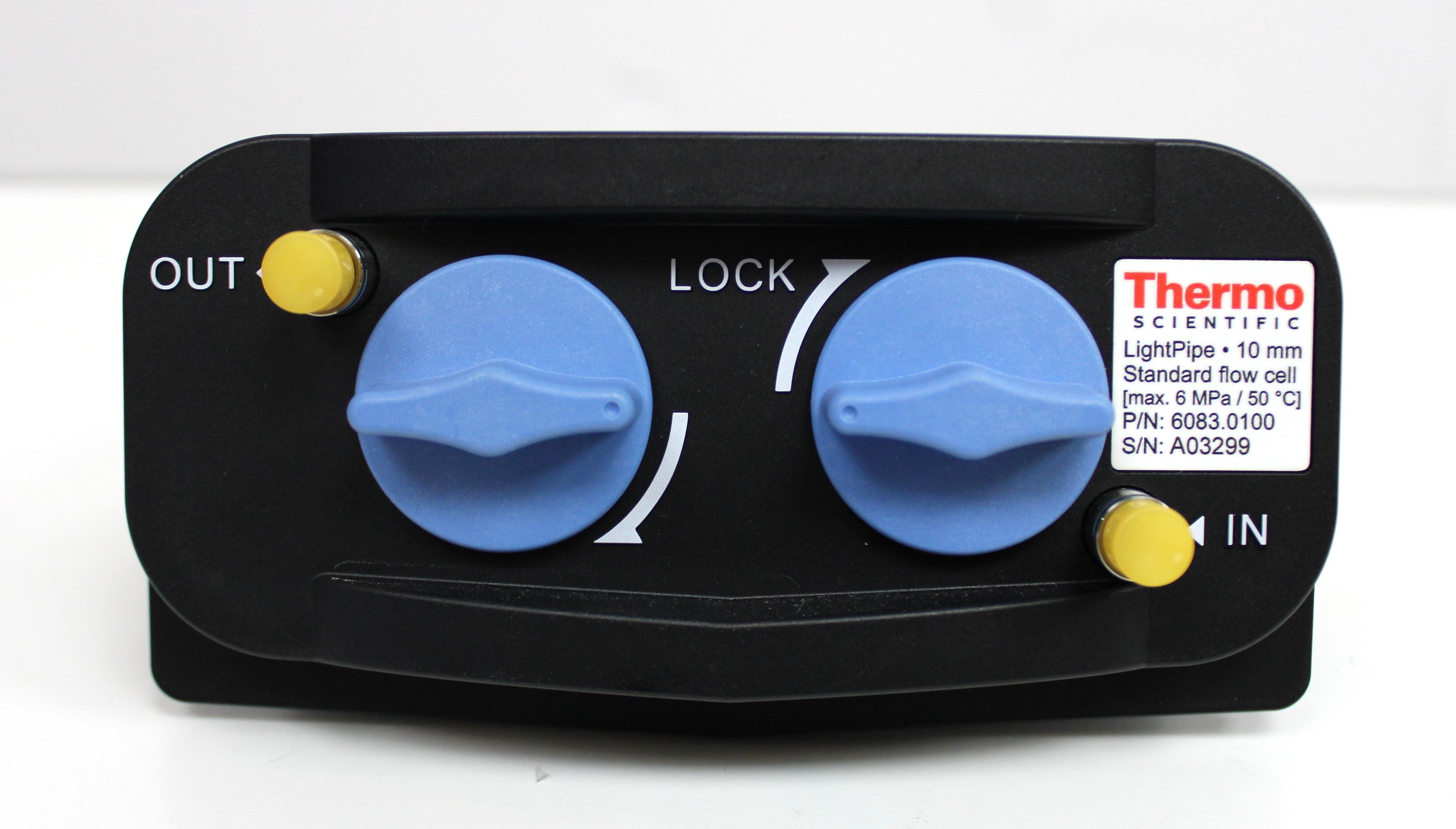 Thermo LightPipe 10mm Flow Cell Analytical Accessory Max 6 MPa 50C Use