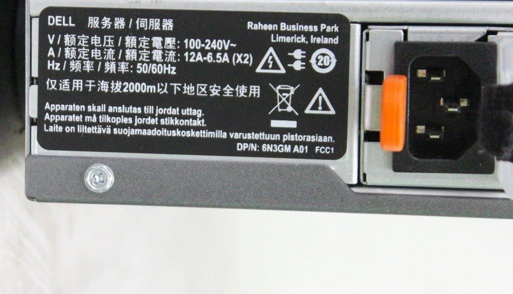 Dell PowerEdge T620 Computer System 100-240V 50/60Hz New Unused Mexico 2014