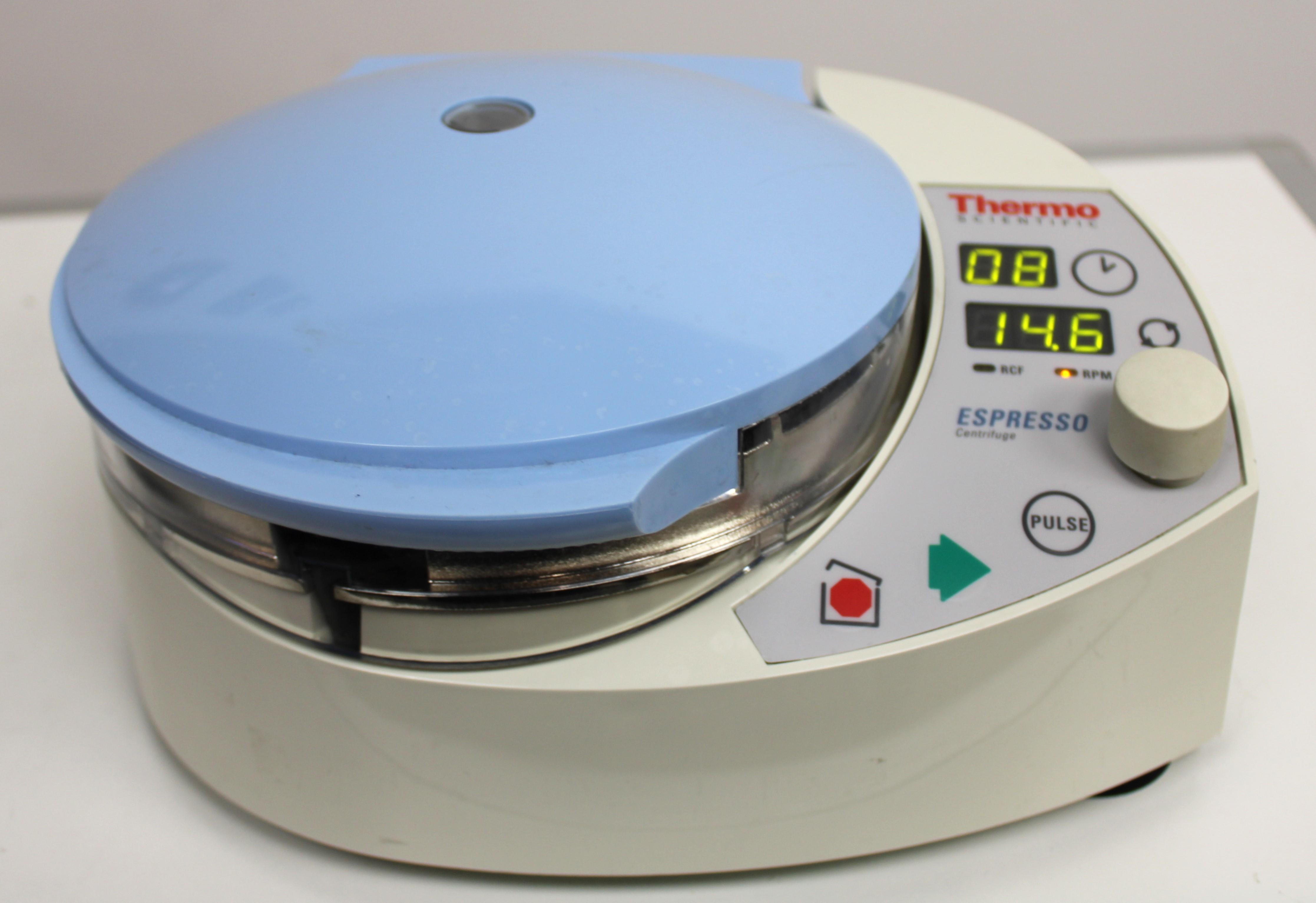 Thermo Espresso Centrifuge, Microcentrifuge, 14600 RPM, 12 x 2ml, 2013, Good