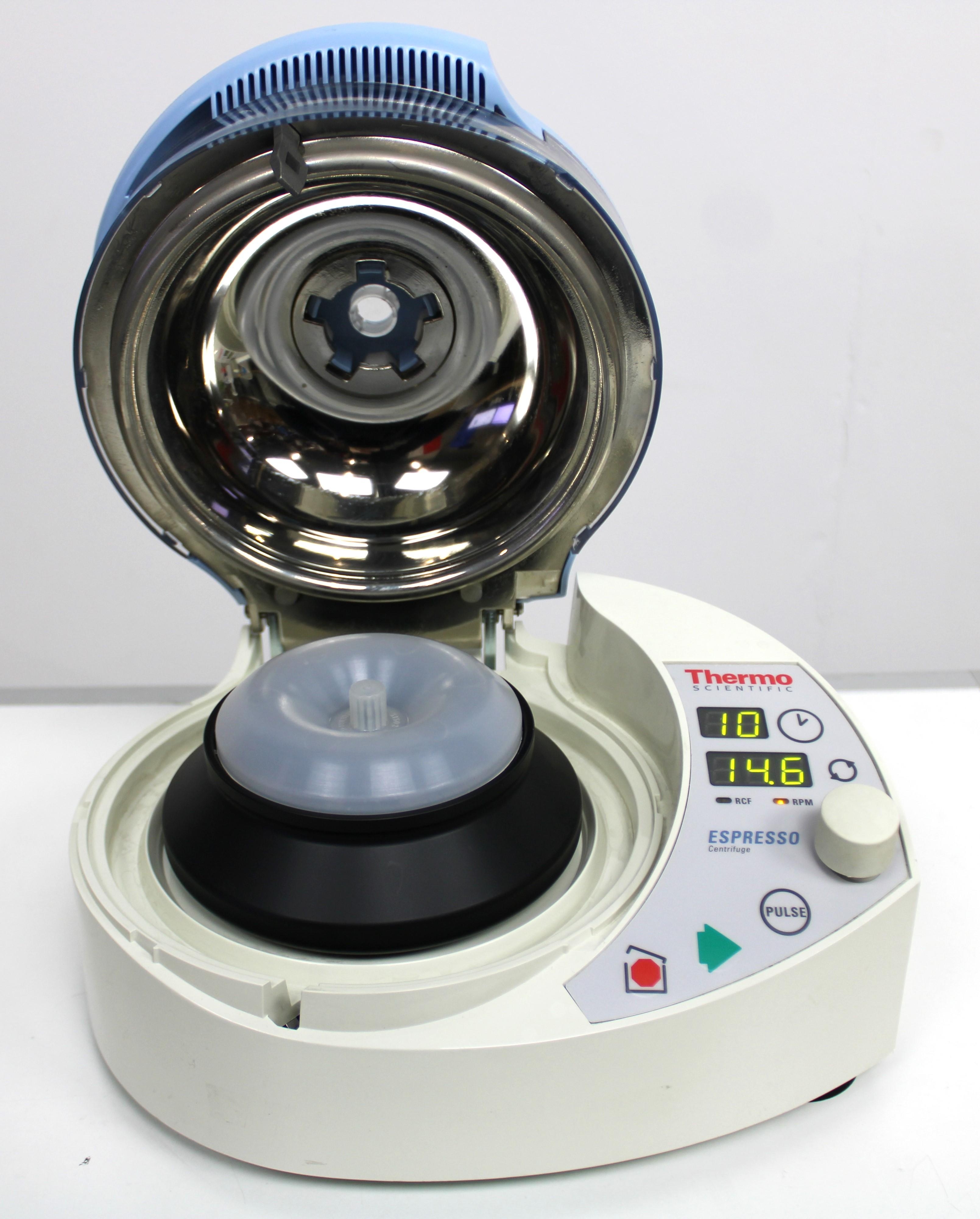 Thermo Espresso Centrifuge, Microcentrifuge, 14600 RPM, 12 x 2ml, 2013, Good