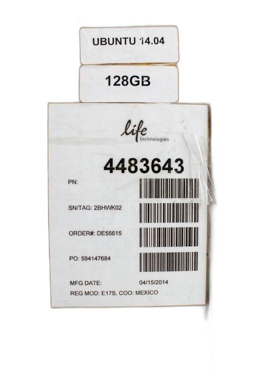 Dell PowerEdge T620 Computer System 100-240V 50/60Hz New Unused Mexico 2014