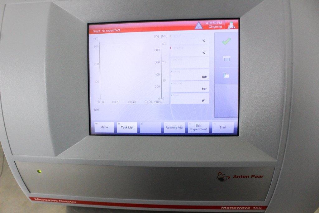 Anton Paar Monowave 450 Synthesizer Chemistry Reaction System Temp 300C