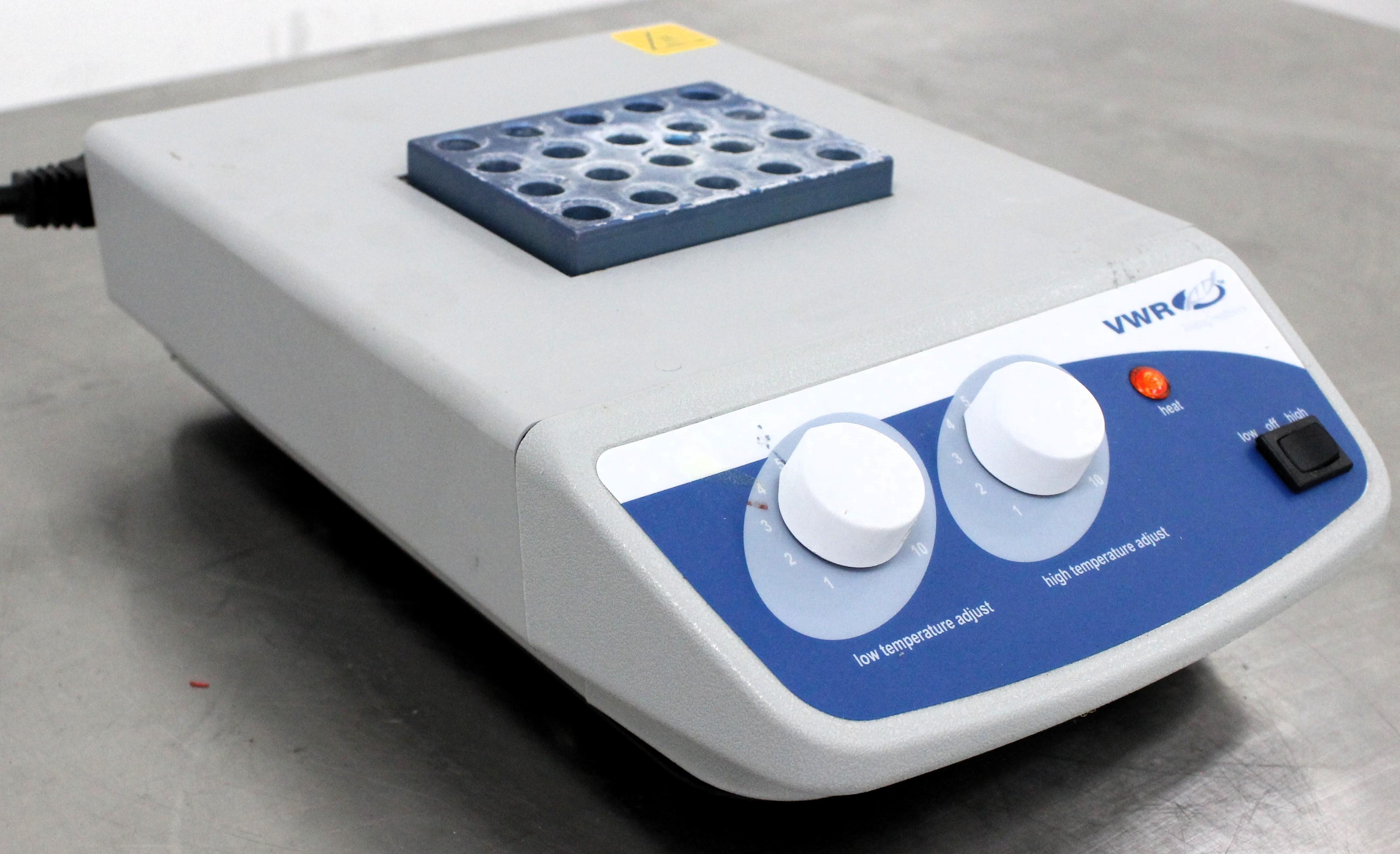 VWR Analog Heatblock Lab Dry Block Heater, 150C Range, Modular Blocks