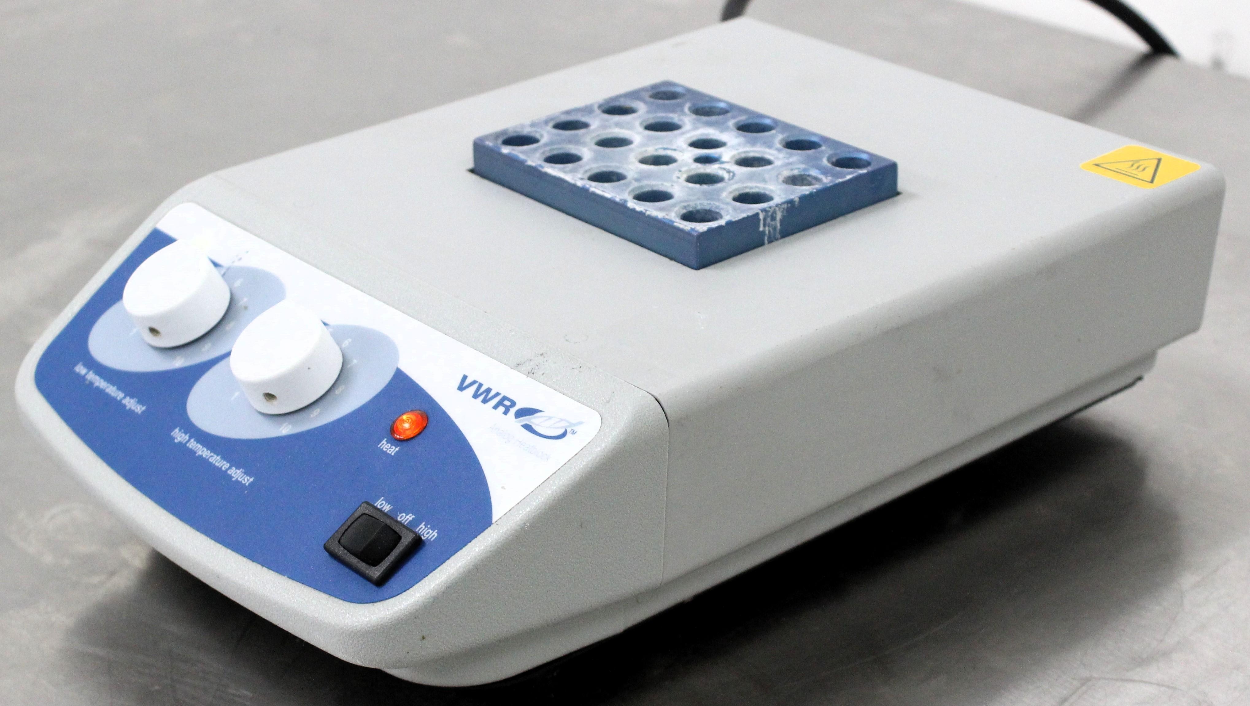 VWR Analog Heatblock Lab Dry Block Heater, 150C Range, Modular Blocks