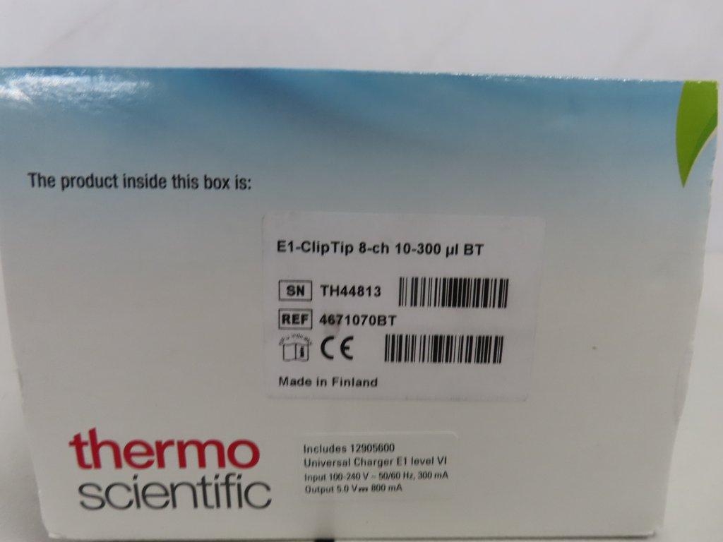 Thermo Scientific E1-ClipTip 8 Channel Pipette 10-300 uL Excellent Condition