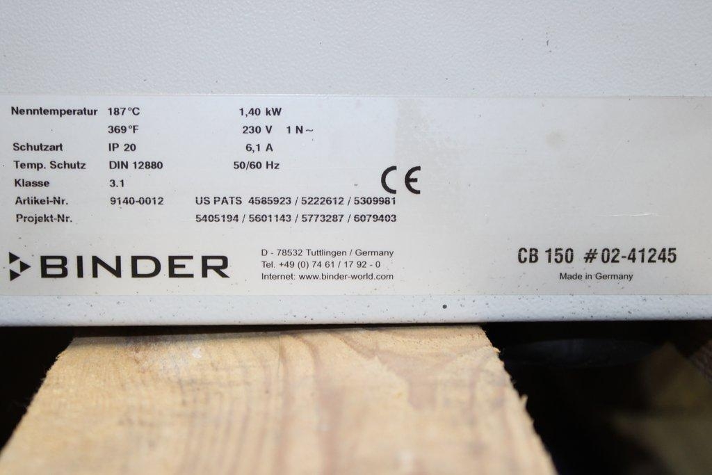 Binder C 170 CO₂ Incubator - Advanced Lab System - Excellent Condition