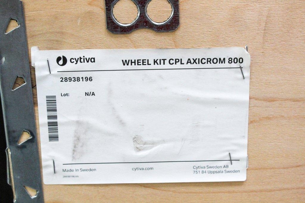 Cytiva Wheel Kit CPL AXICROM 800 Chromatography Accessory New