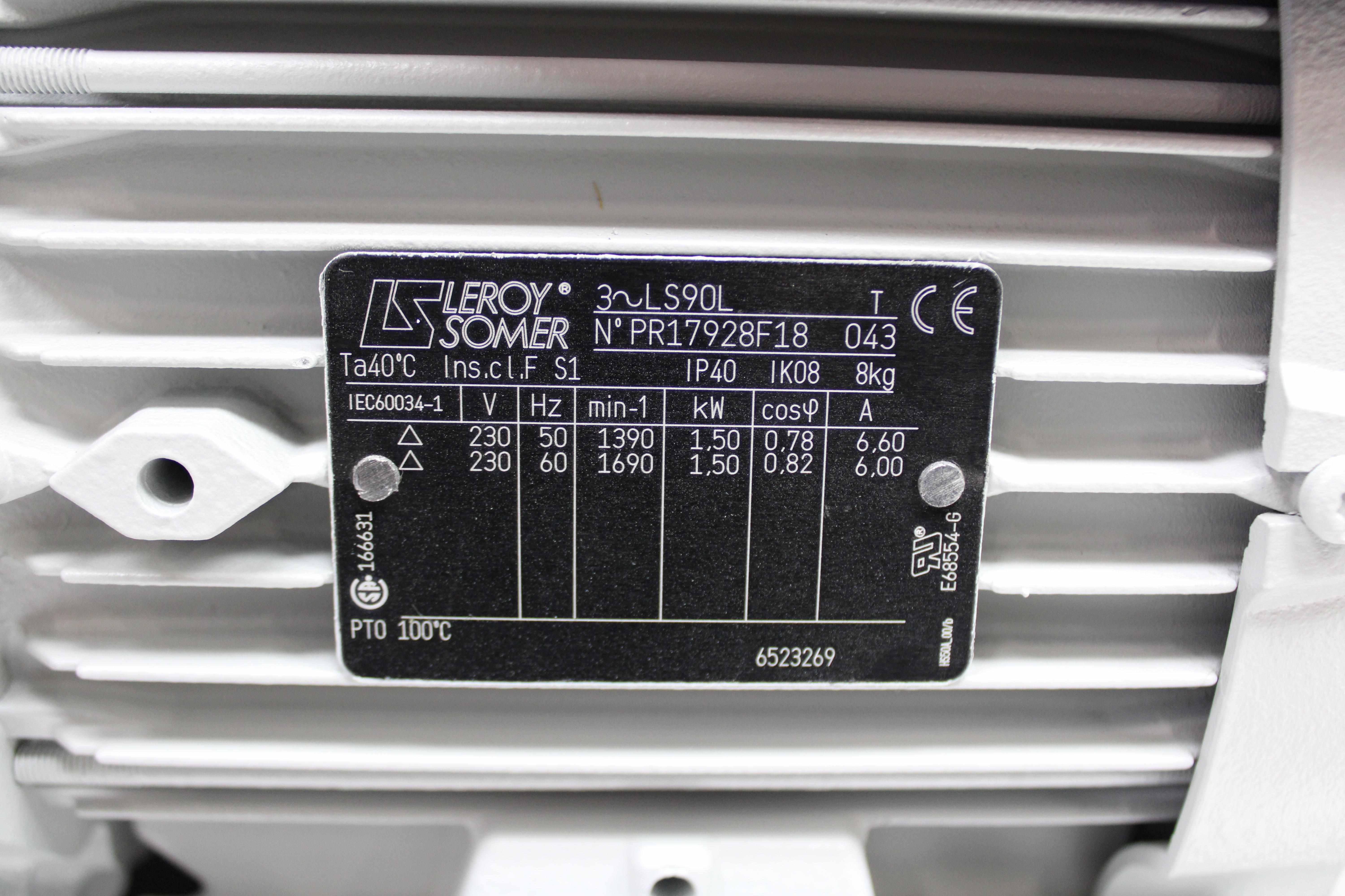 Leybold Sogevac SV65BIFC Vacuum Pump 0.055 mBar Noise Reduction 2018