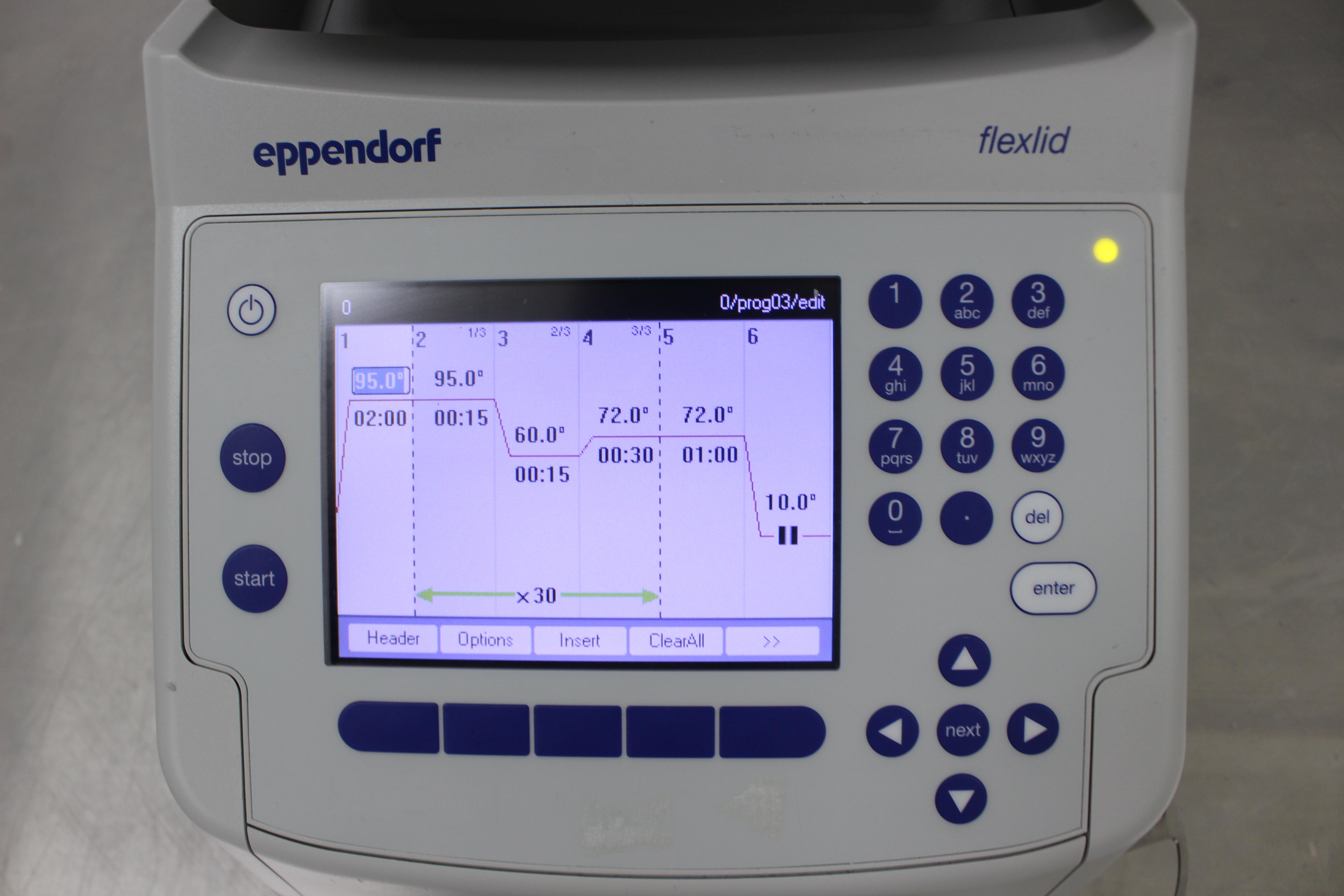 Eppendorf Mastercycler Nexus SX1 Thermal Cycler 96 Well Capacity 4-99C Range