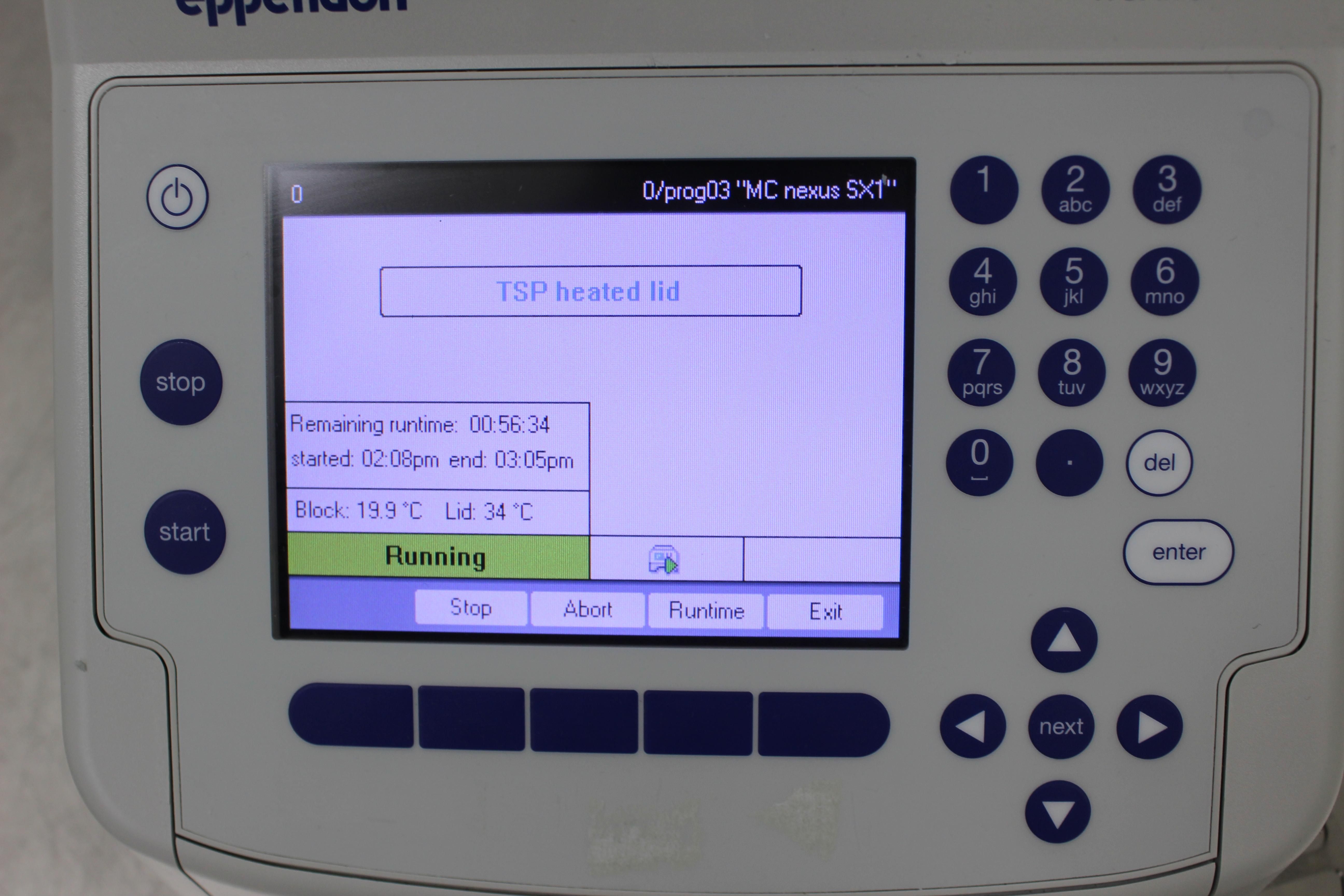 Eppendorf Mastercycler Nexus SX1 Thermal Cycler 96 Well Capacity 4-99C Range
