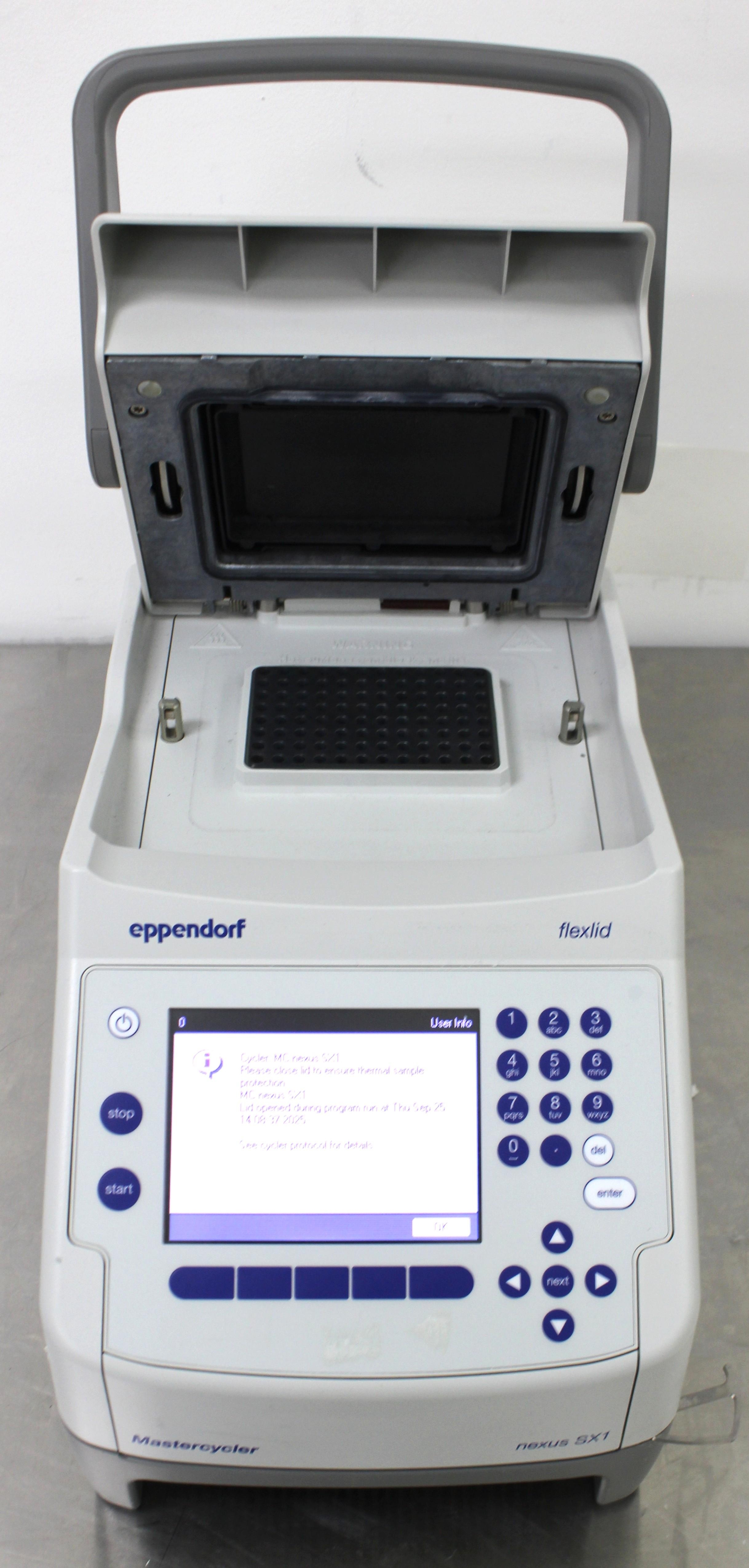 Eppendorf Mastercycler Nexus SX1 Thermal Cycler 96 Well Capacity 4-99C Range
