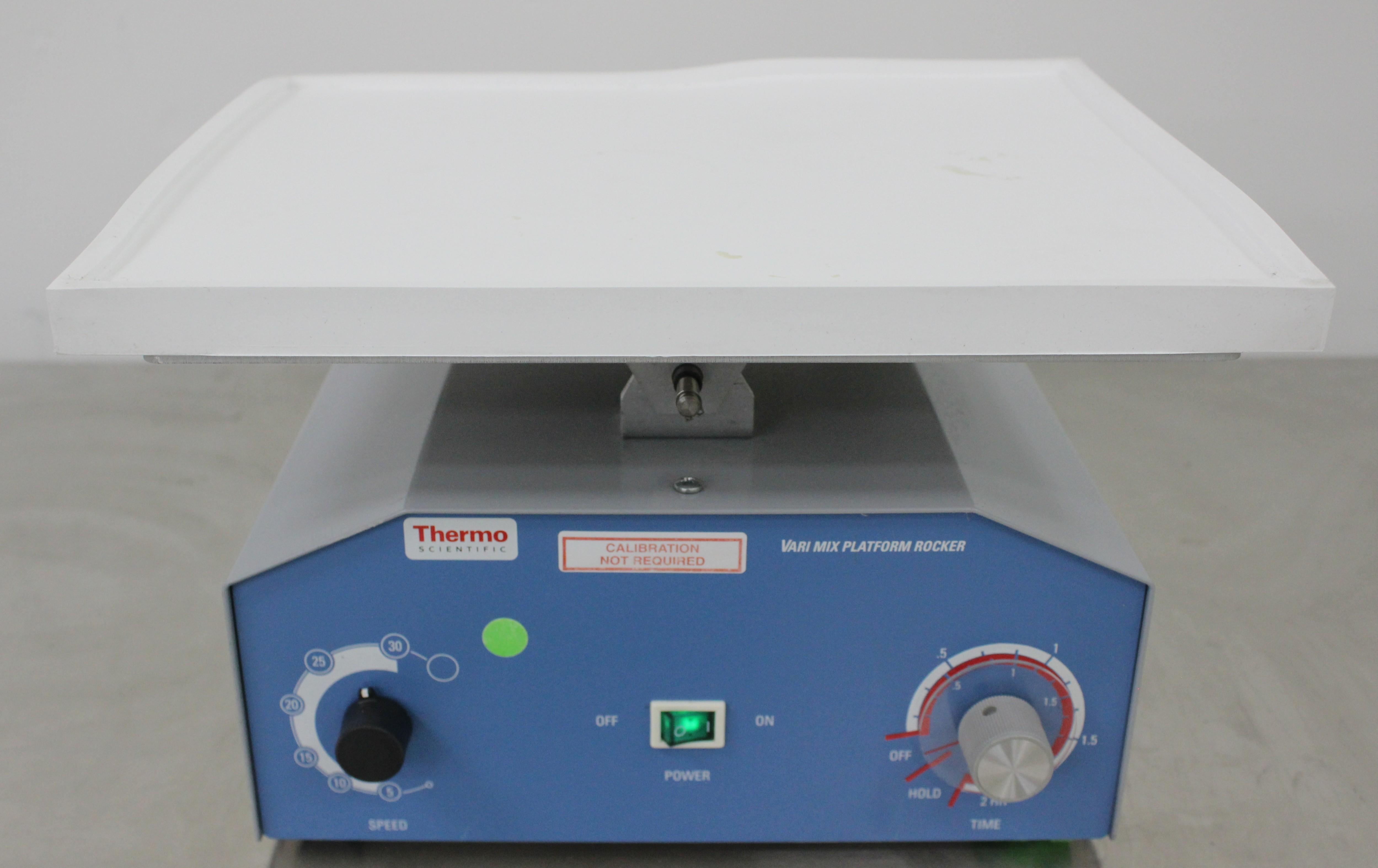 Thermo Scientific M79735 Rocker Platform Variable Speed Control 5-30 RPM