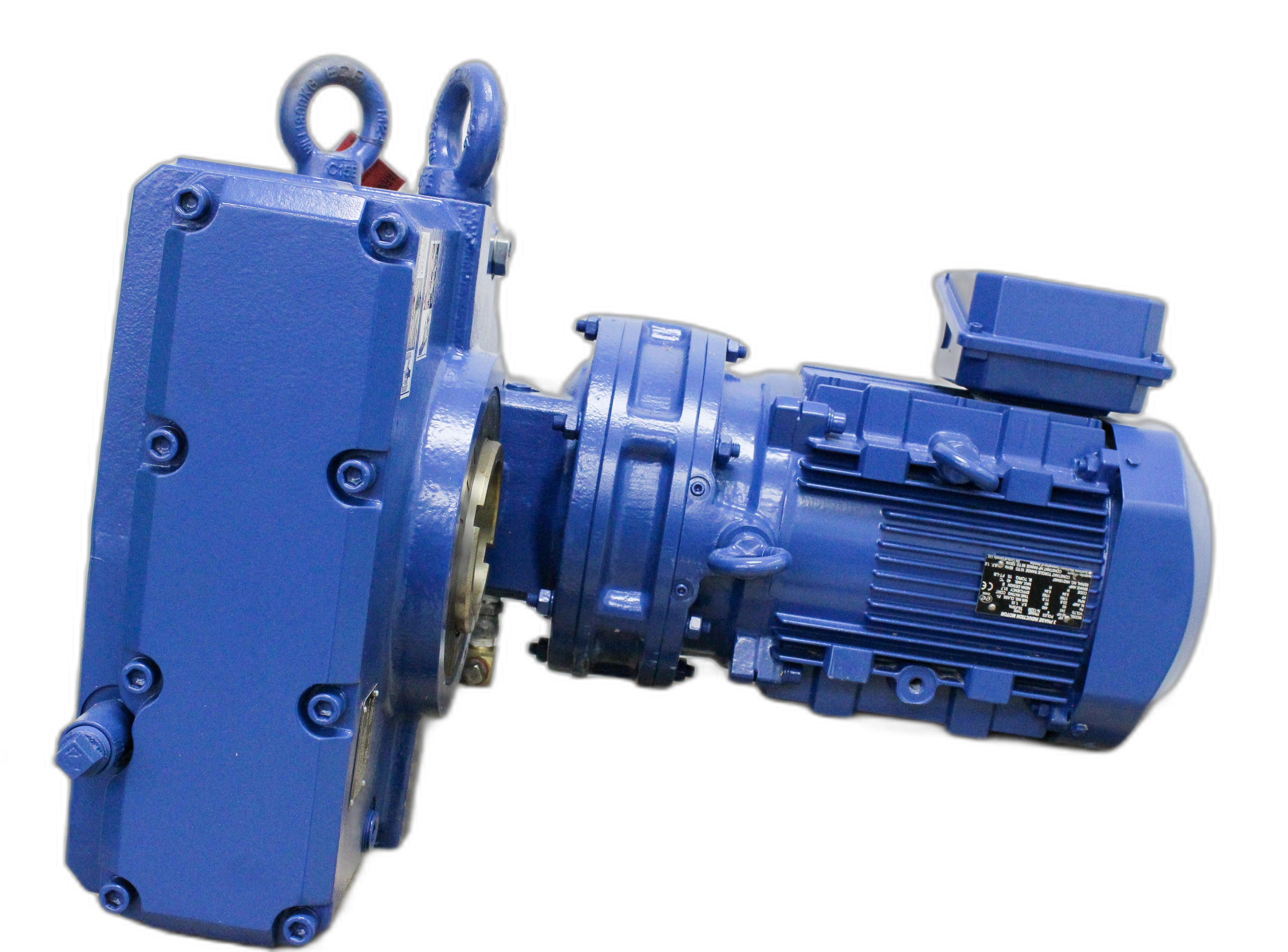 Sumitomo Cyclo HBB Helical Buddybox Gear Motor, 10 HP, 45.5 RPM