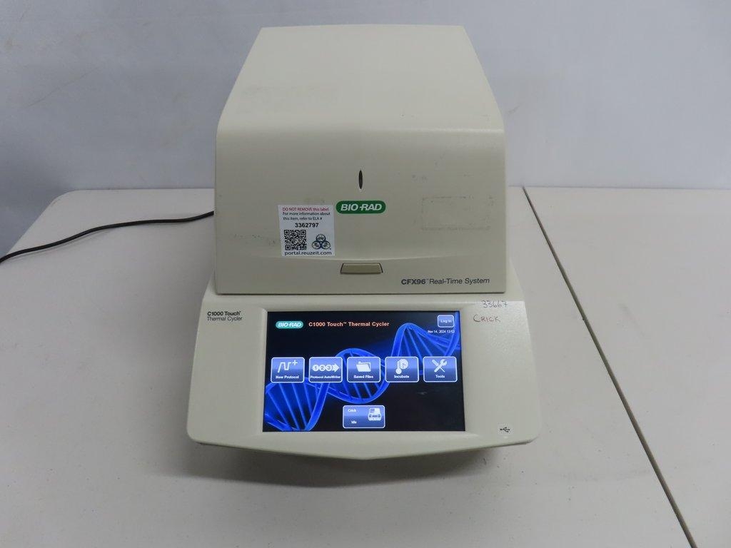 BIO-RAD C1000 Touch CFX96 Real Time PCR Thermocycler System