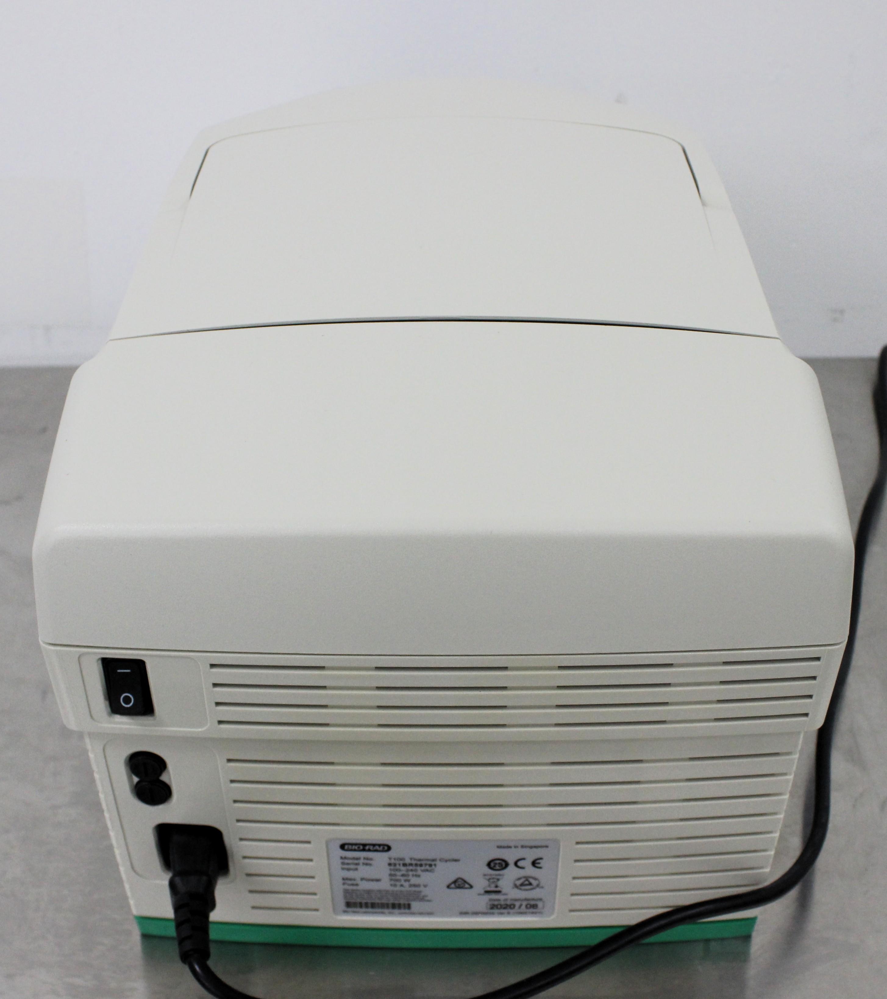 BioRad T100 Thermal Cycler PCR Optimization Intuitive Touchscreen Gradient