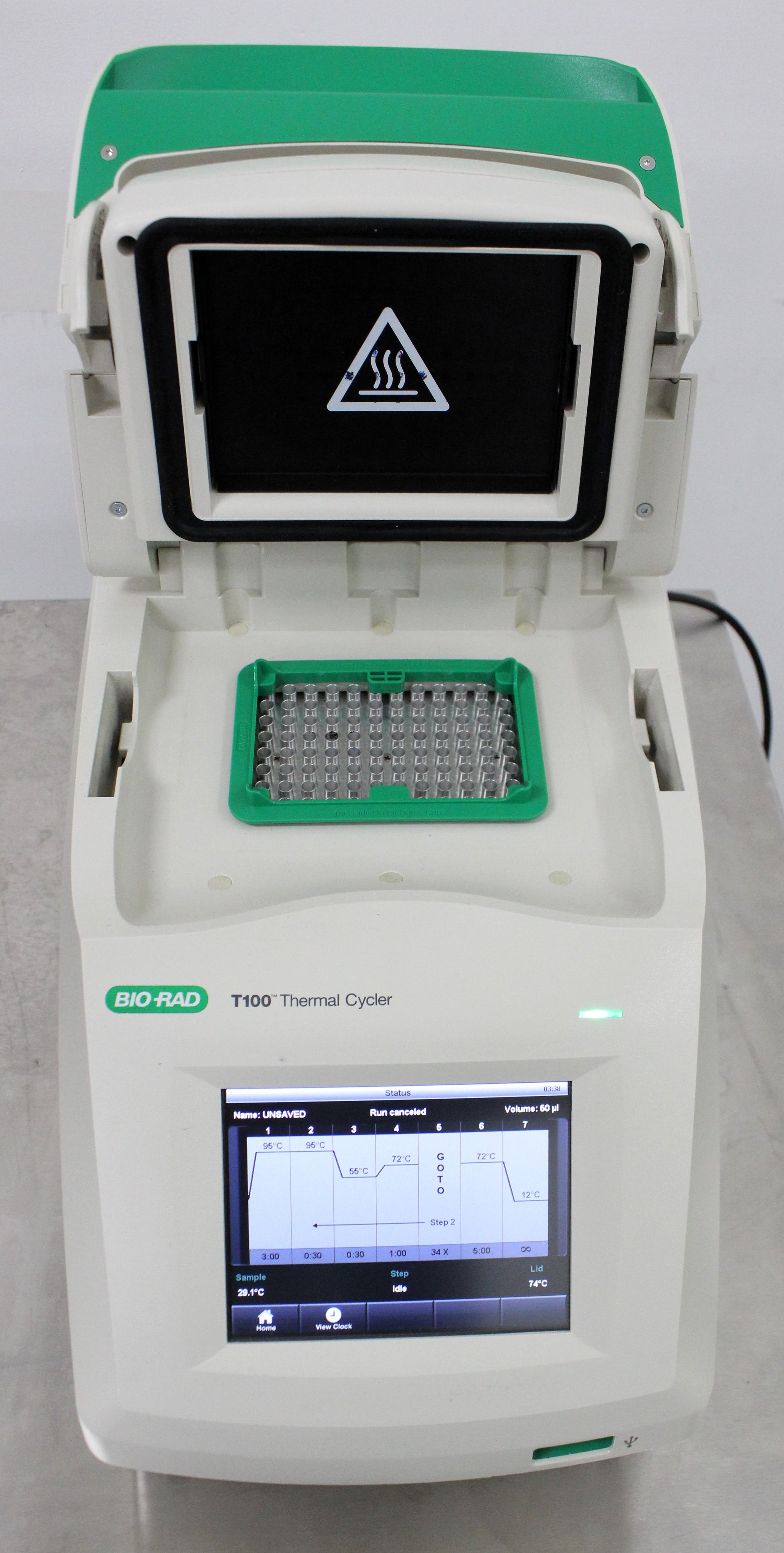 BioRad T100 Thermal Cycler PCR Analyzer Easy Touch Gradient System