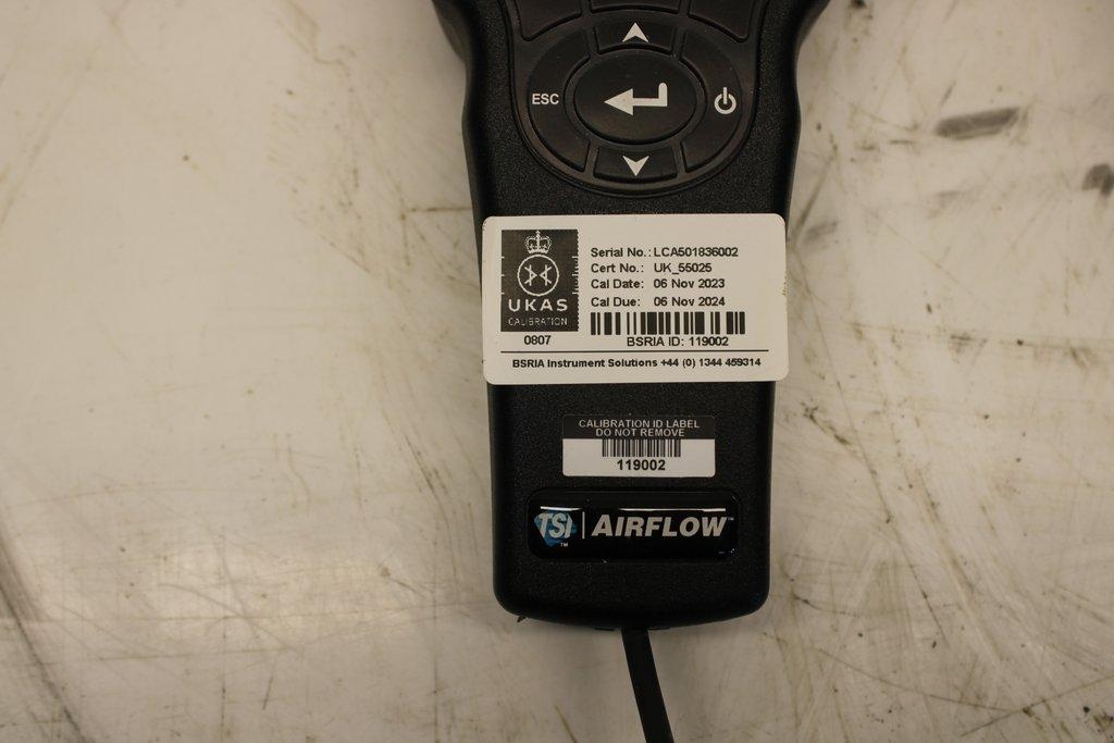TSI LCA501 Anemometer HVAC Airflow Measurement