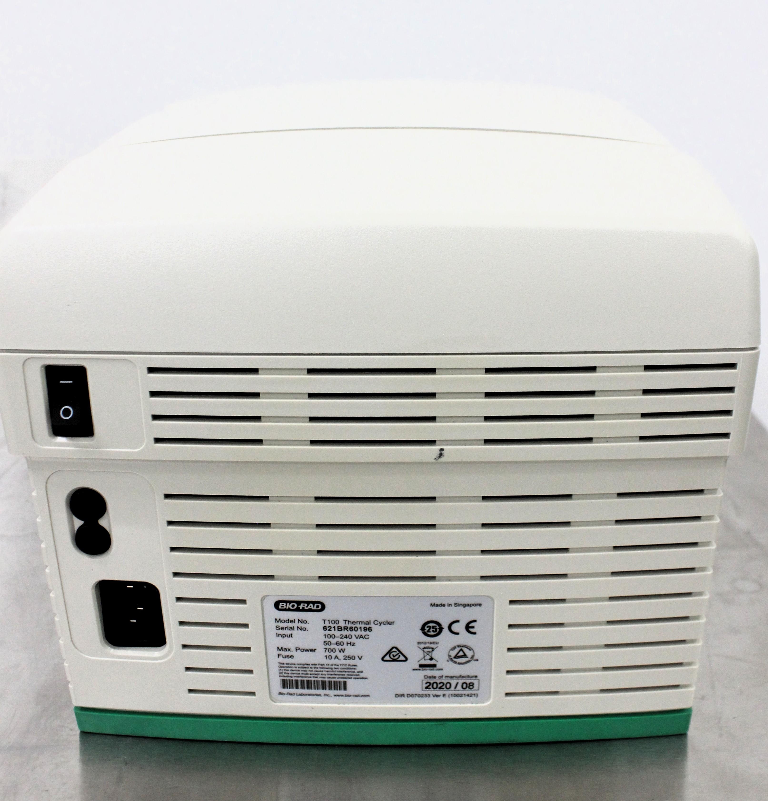 BioRad T100 Thermal Cycler PCR Analyzer Easy Touch Gradient System