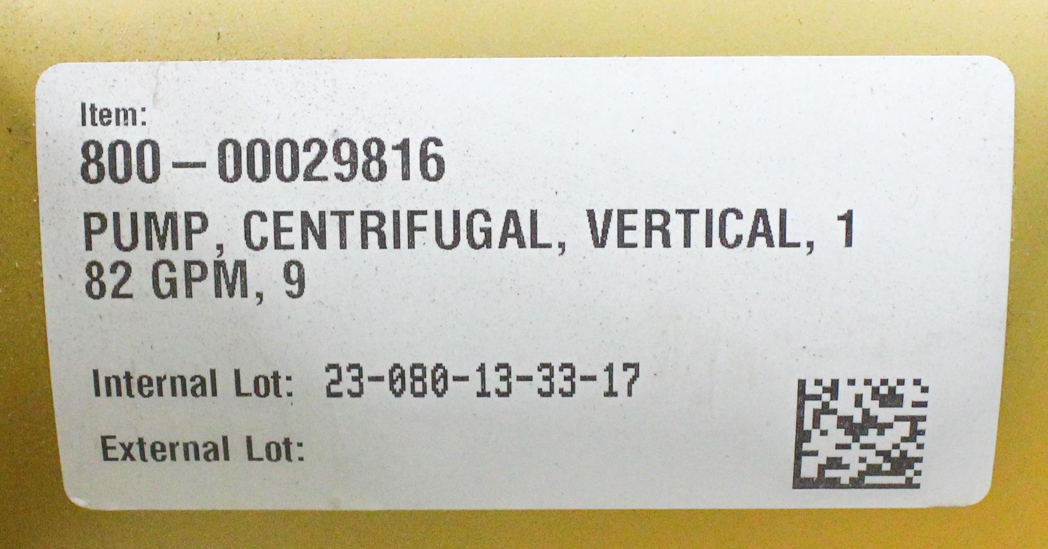 Goulds Water Technology e-SV Multistage Pump ESV 2.5X2.5X5.3-2P-BP 175 GPM