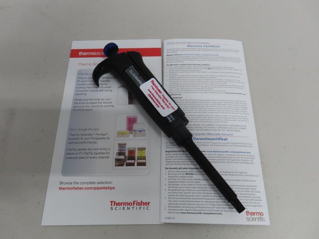 Thermo Scientific Finnpipette F2 Fixed 1000uL Pipette VG Condition