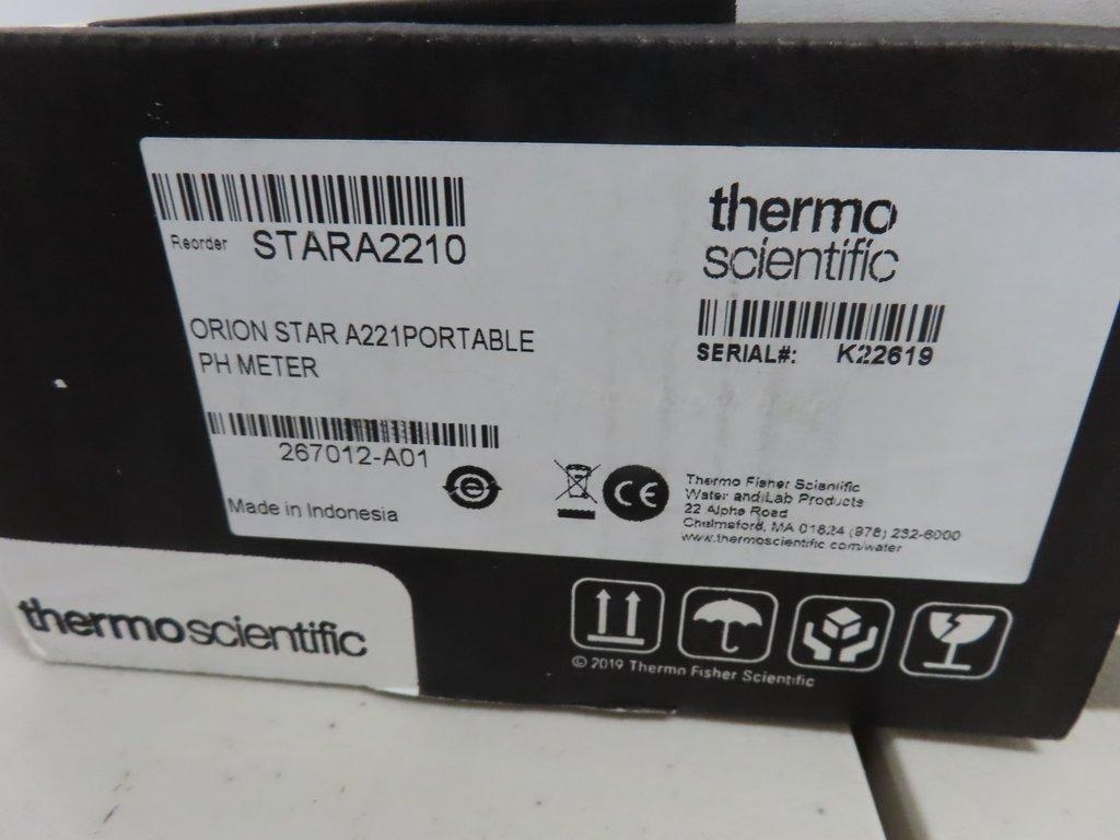 Thermo Scientific Orion Star A221 Portable pH Meter Excellent Condition