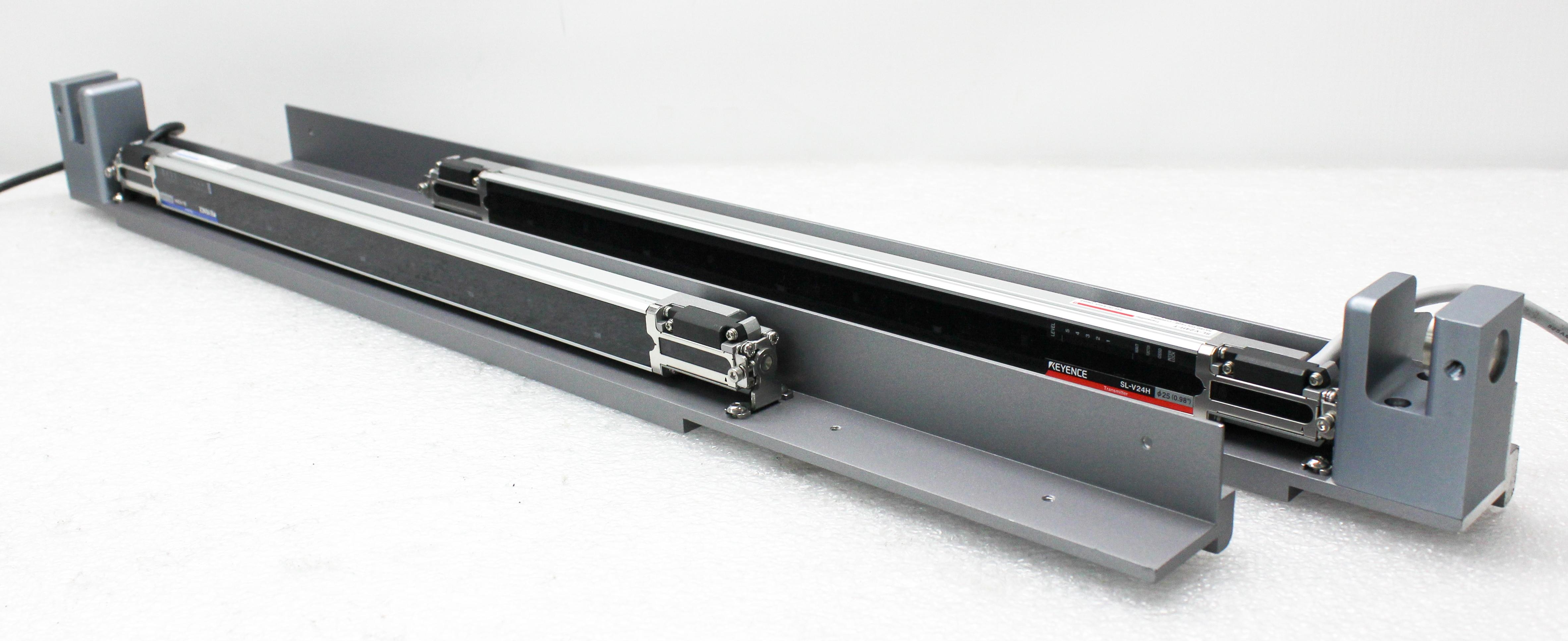 Keyence SL-V24H Light Curtain Transmitter Receiver 550mm 24 Beam Channels