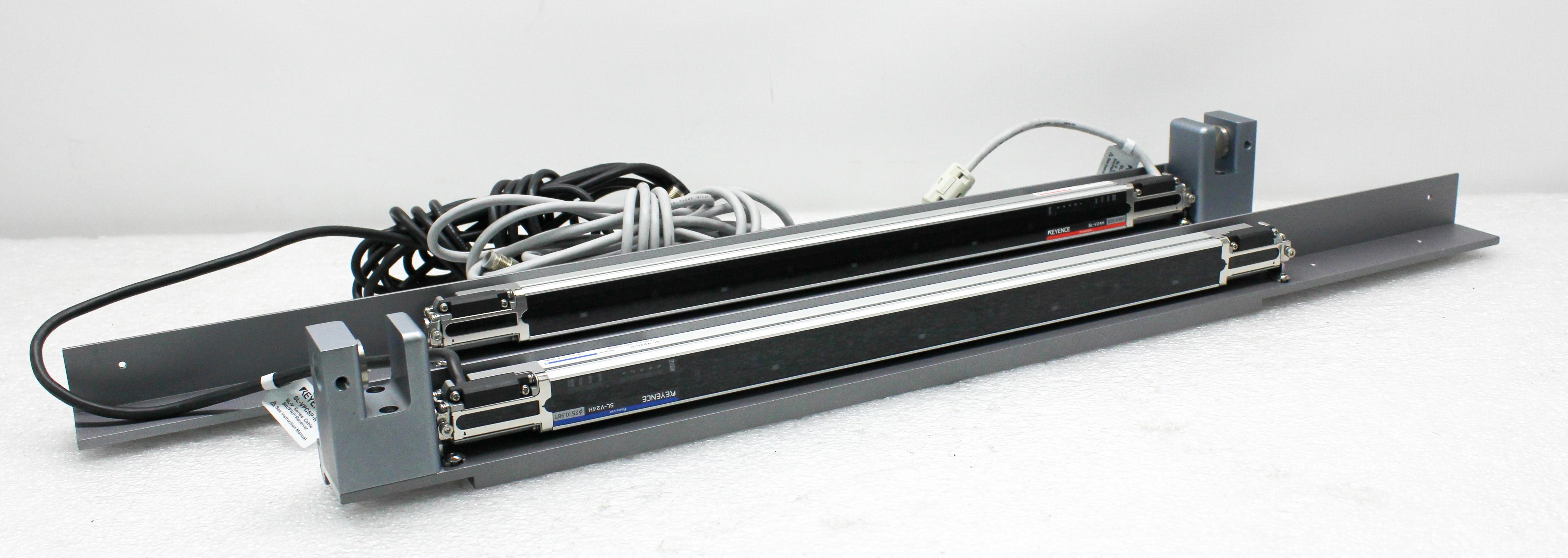 Keyence SL-V24H Light Curtain Transmitter Receiver 550mm 24 Beam Channels