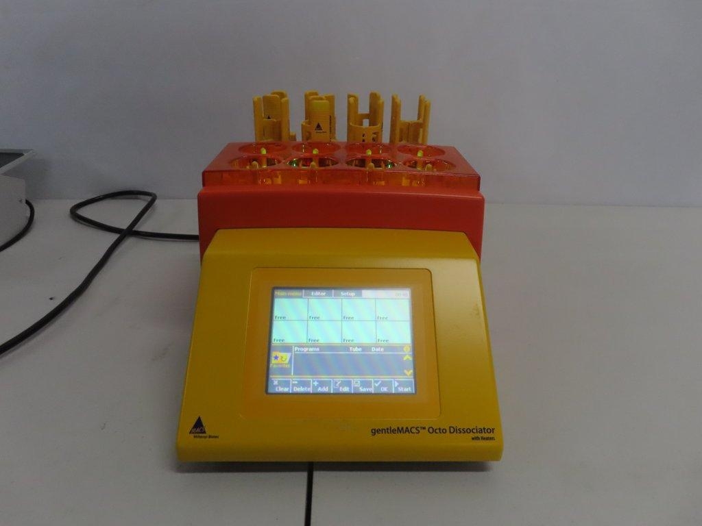 Macs Miltenyi Biotec Octo Dissociator with Heaters for Cell Dissociation