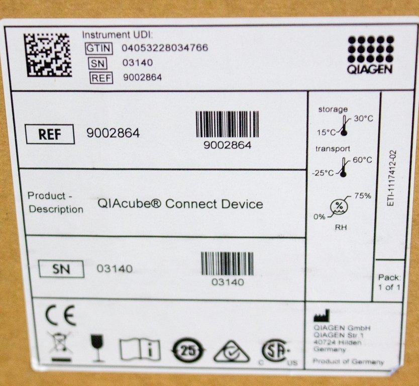 Qiagen QIAcube Connect DNA RNA Protein Purification 12 Samples 120V 50Hz